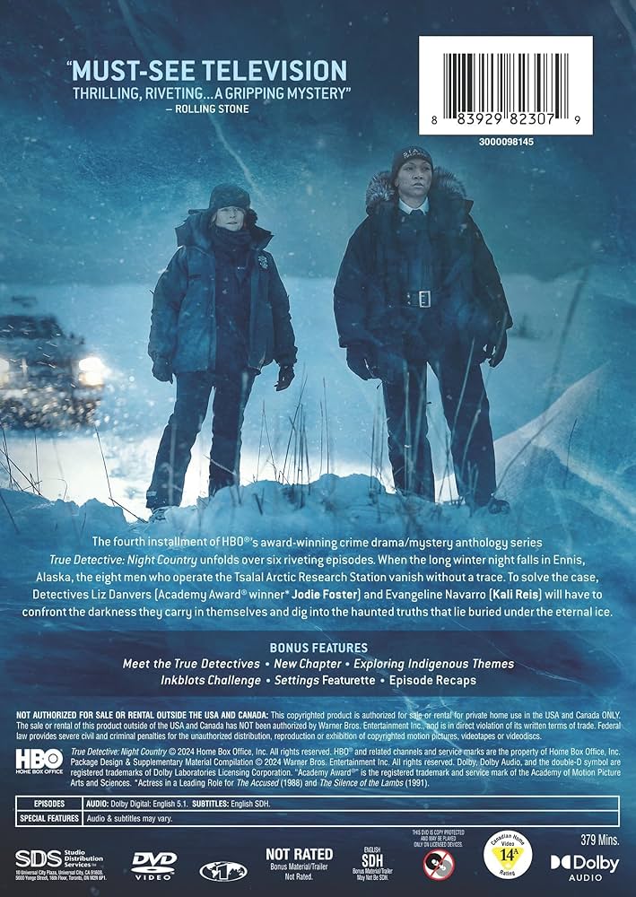 トゥルー・ディテクティブ ナイト・カントリー コンプリート・ボックス〈2枚組〉 トゥルー・ディテクティブ ナイト・カントリー コンプリート