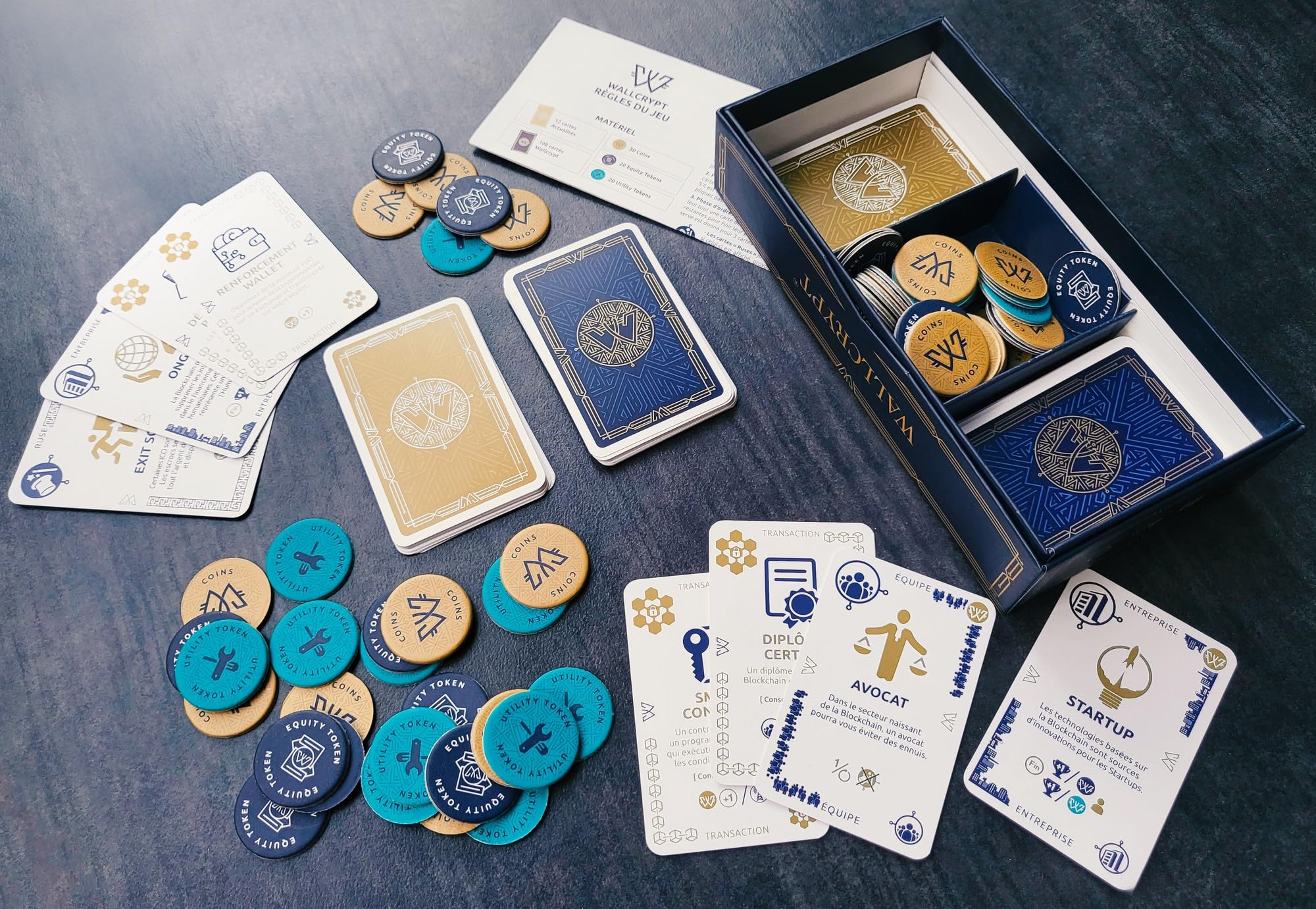 Wallcrypt Jeu pour Comprendre Le Bitcoin, Les NFTS et la Blockchain :  Amazon.fr: Jeux et Jouets