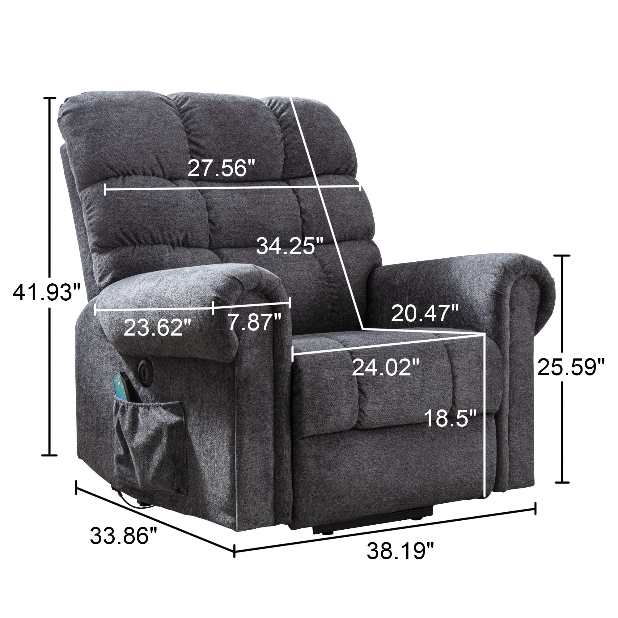 Standard Recliner Dimensions sites.unimi.it