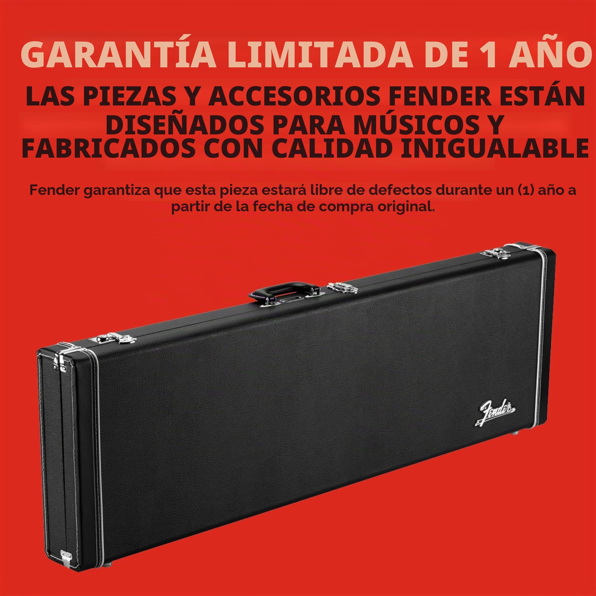 Fender Classic Series - Funda para bajo de precisión y bajo Jazz, Color Negro