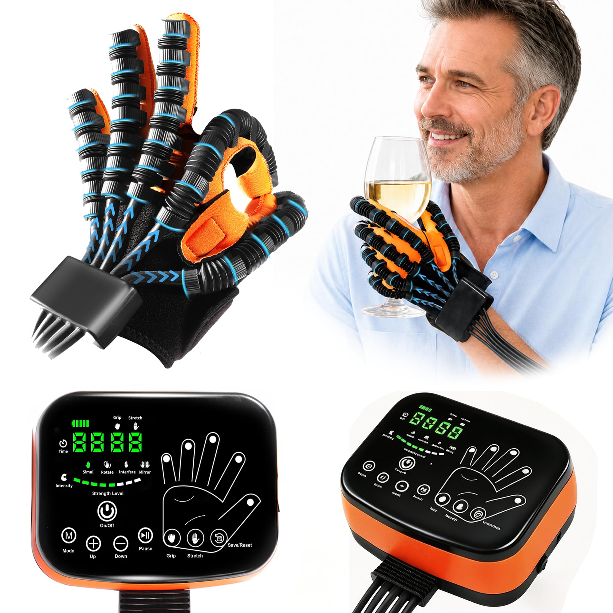 Hand Rehabilitation Robot Gloves for Stroke Recovery