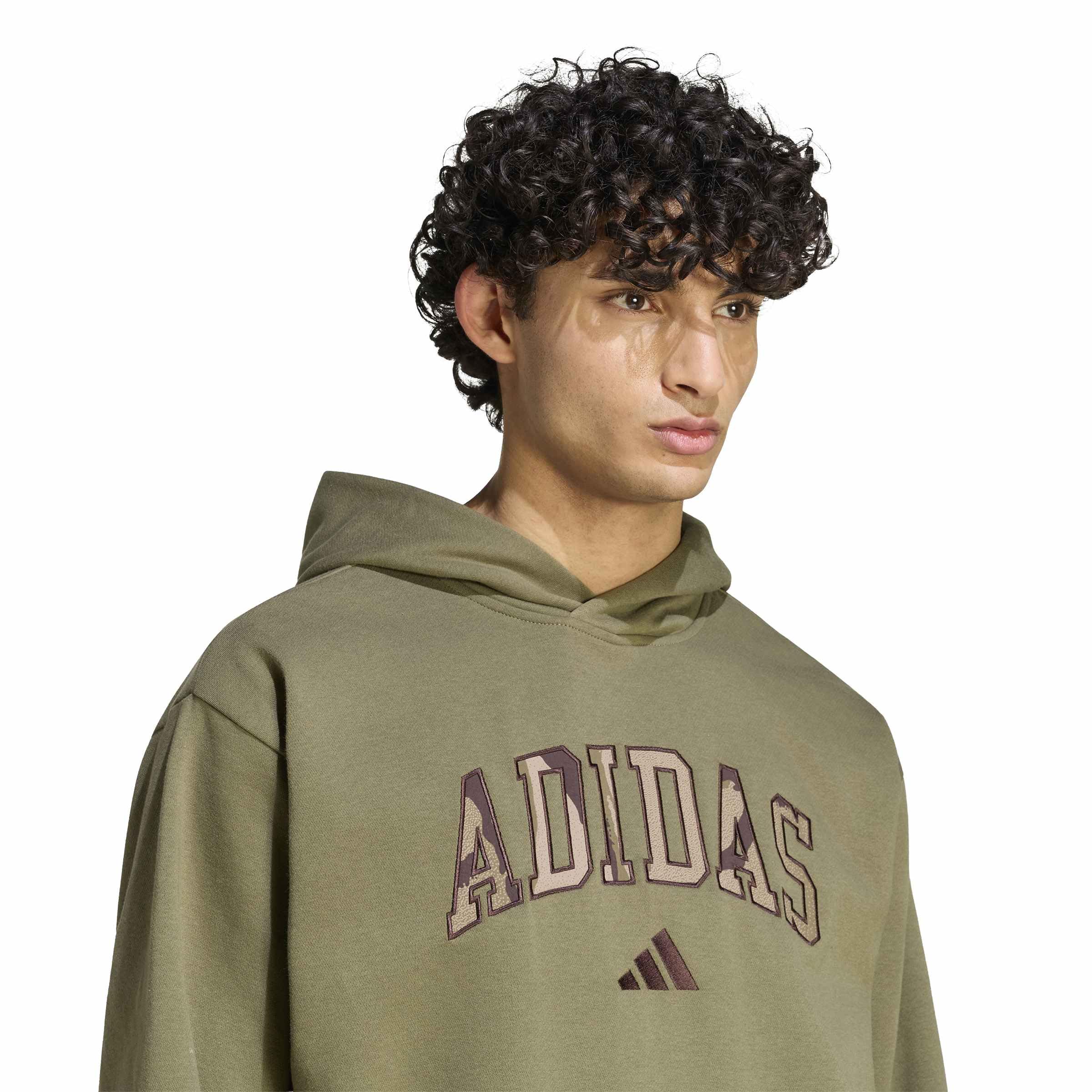 adidas Herren Seasonal Essentials Camo Hooded Sweat Kapuzenpullover (1er Pack)