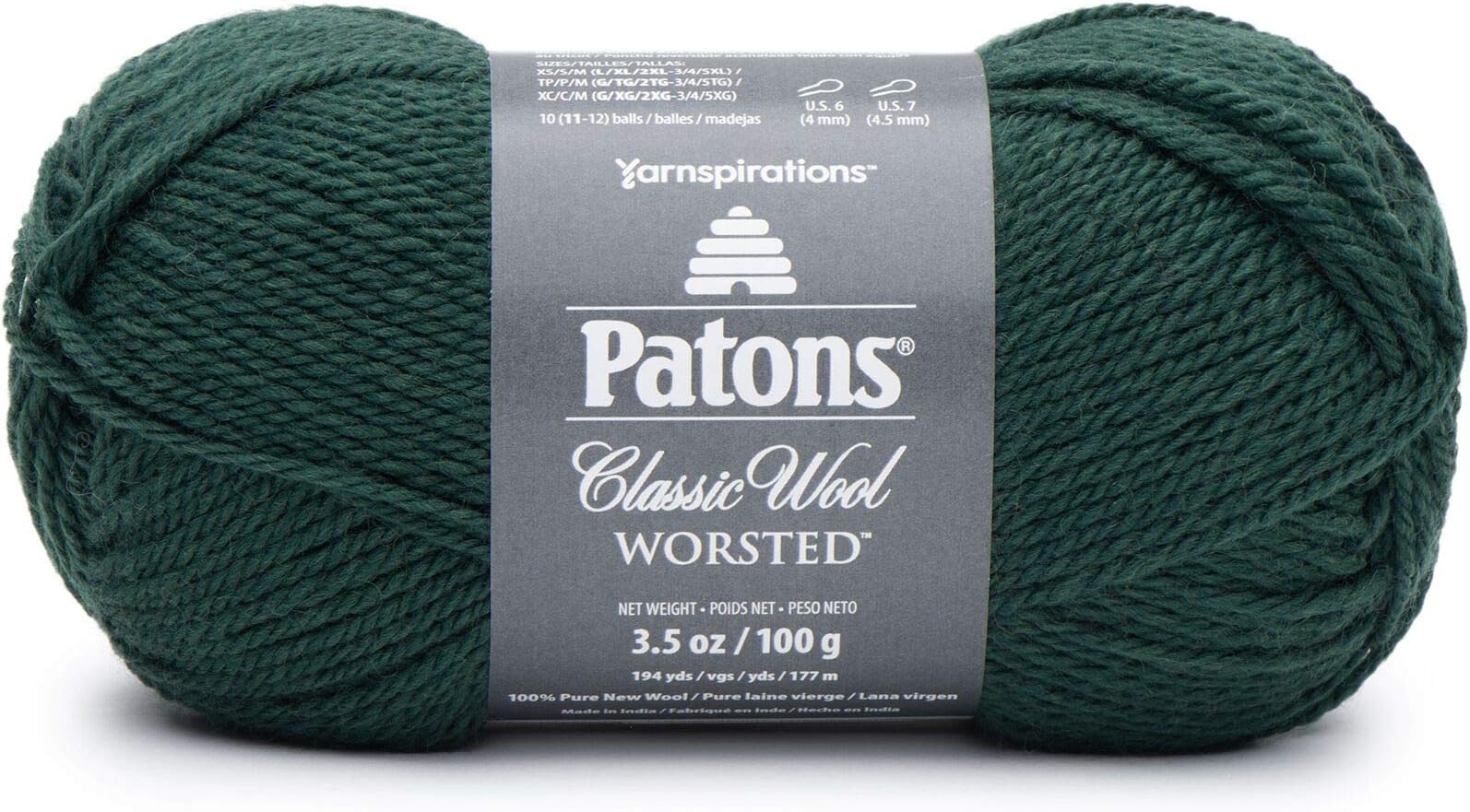 Classic Wool Yarn, Pine