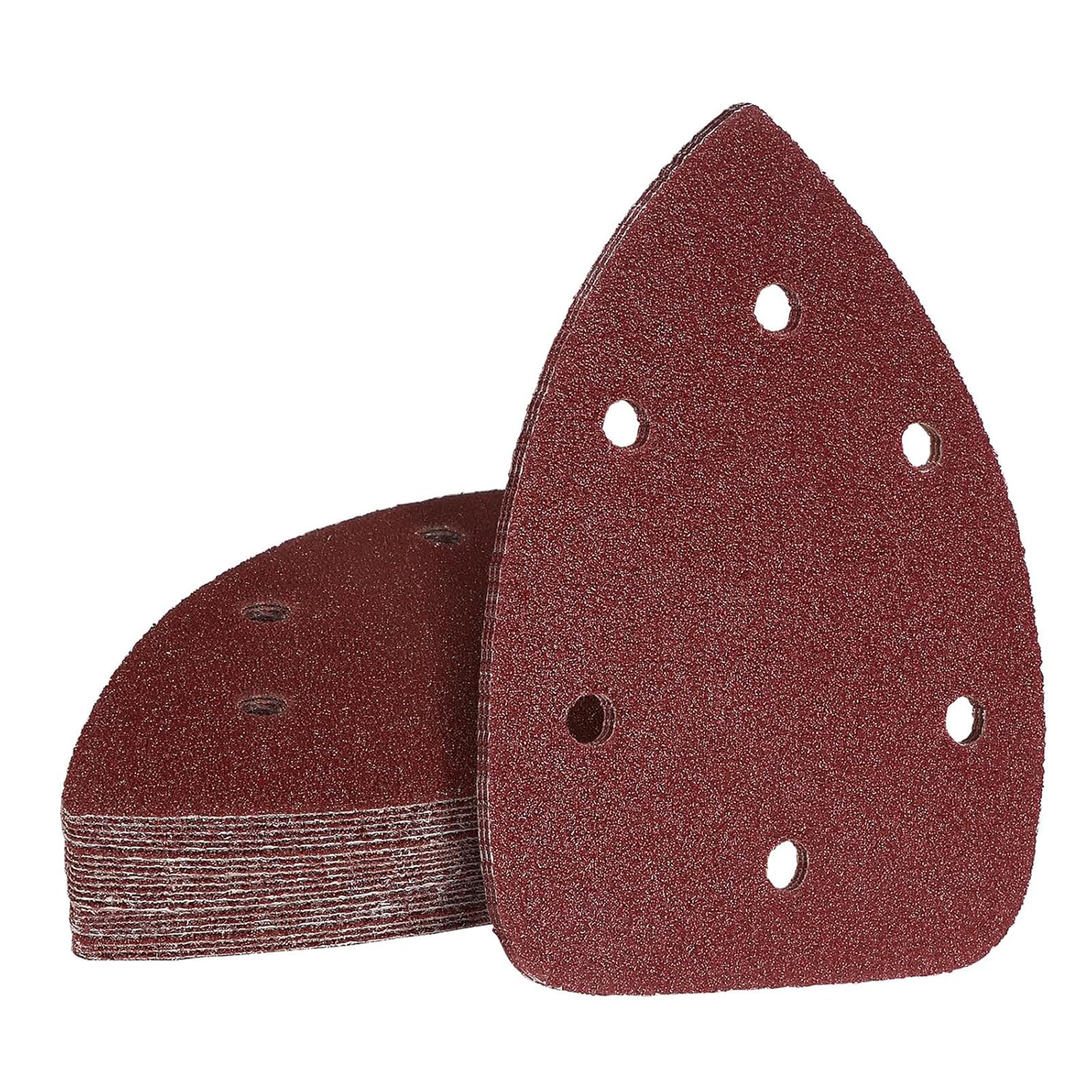 FEIHU delta schuurpapier, 60 stuks schuurpapier voor driehoekschuurmachine, klittenband schuurpapier, korrel 100, voor driehoekschuurmachine 93x93x93mm FEIHU delta schuurpapier, 60 stuks schuurpapier voor driehoekschuurmachine, klittenband schuurpapier, korrel 100, voor driehoekschuurmachine 93x93x93mm