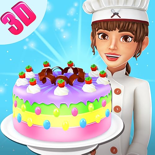 Sweet Cake Maker Bakery Shop 3D - Kitchen Cooking Game