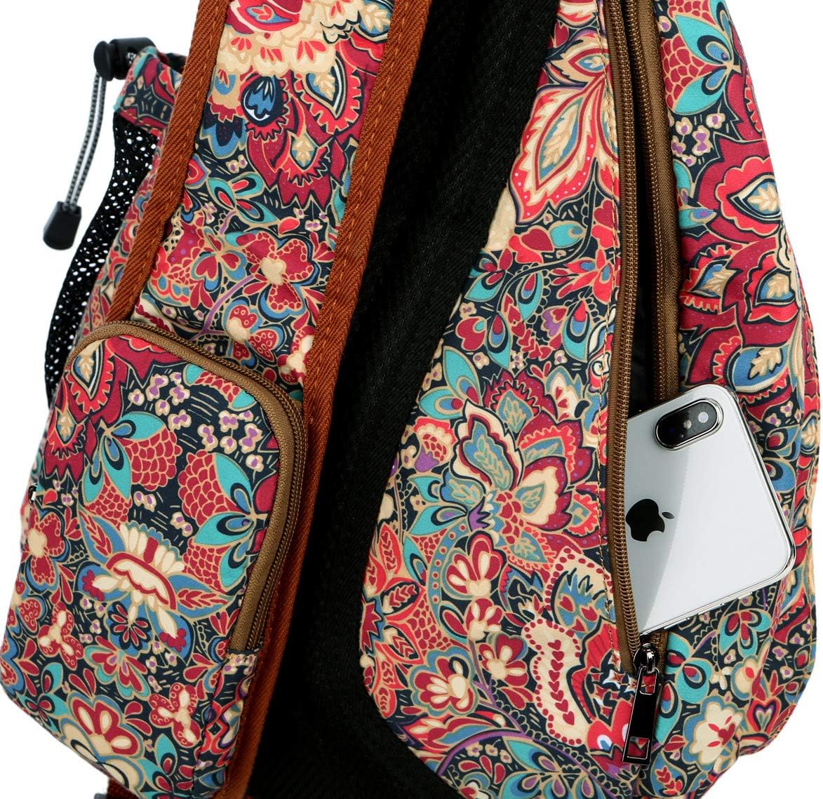 Baosha Sling backpack Crossbody Shoulder Chest Bag Travel Hiking Daypack for Women XB-04 - Image 5