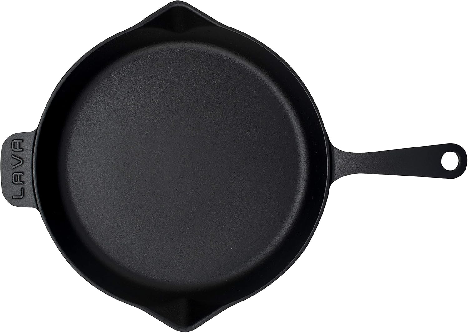 LAVA Cast Frying Pan 30 Cm, Black