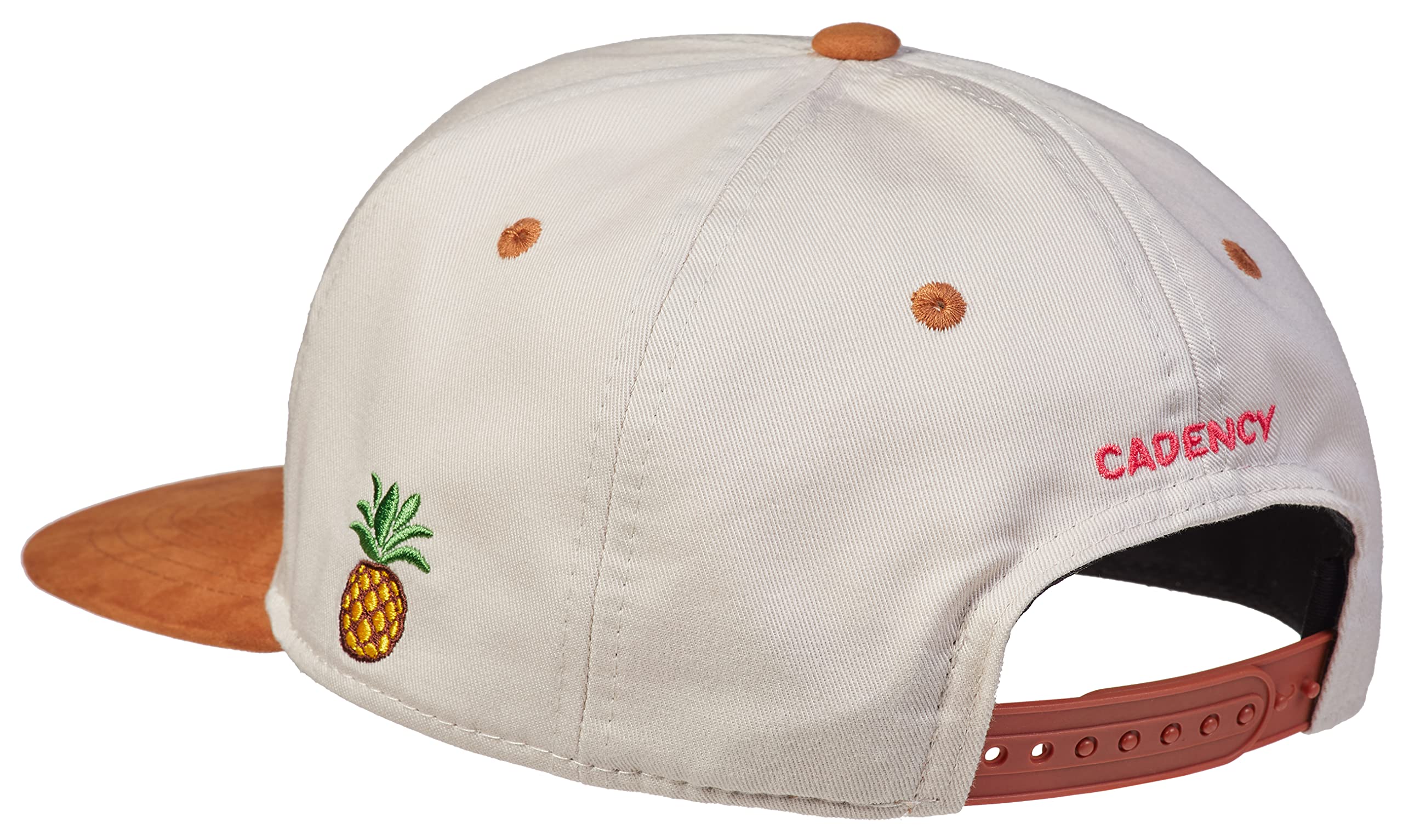 Cadency® Gorra Snapback, Hawaii, Color Gris Arena, Unisex, Tamaño Ajustable