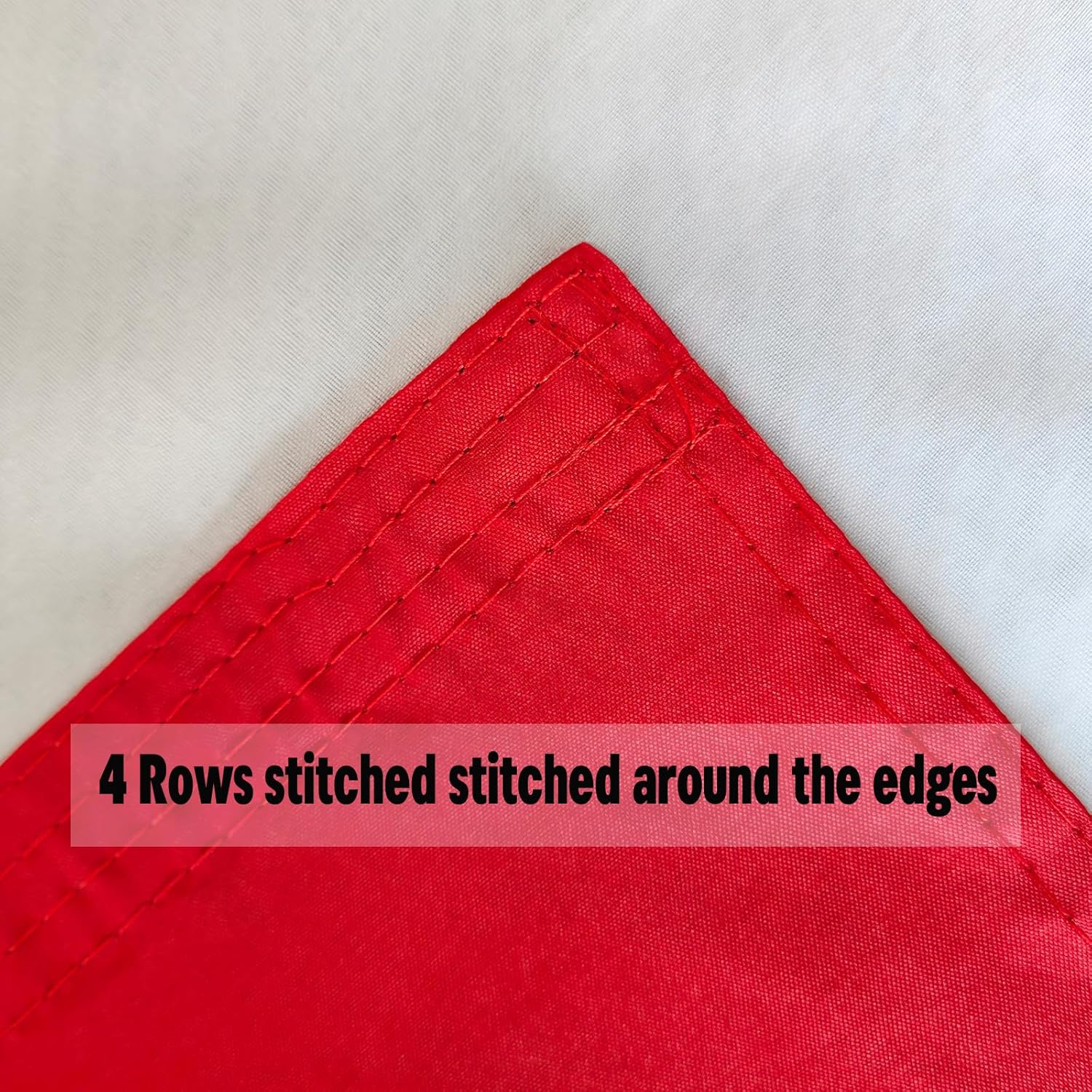 Double Sided Canada Flag 3x5 FT Outdoor- UV Fade Resistant 3Ply Canadian National Flags Canvas Header with 2 Brass Grommets Easy to Rising