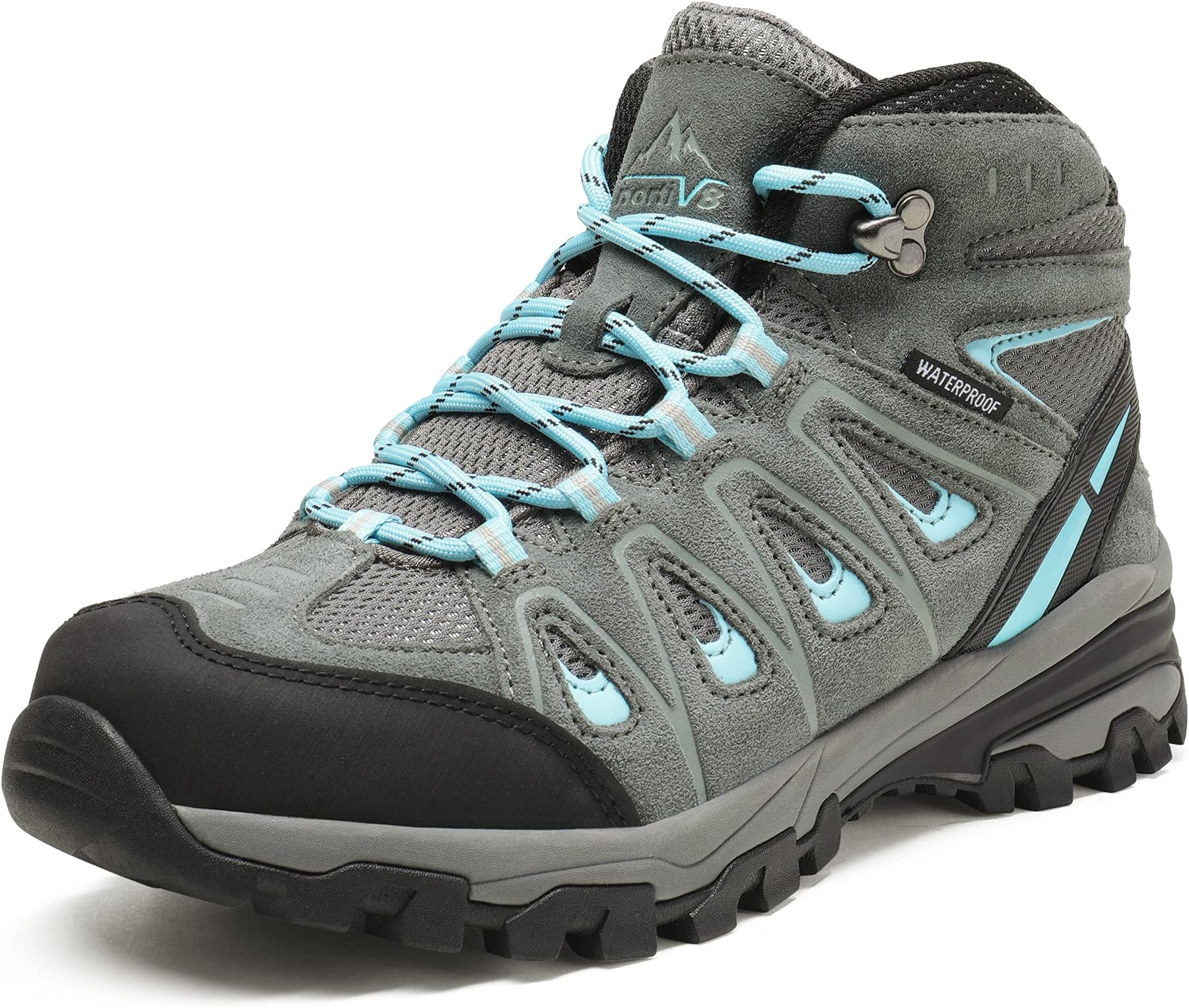 NORTIV 8Women's Waterproof Hiking Boots Outdoor Trekking Camping Trail Hiking Boot