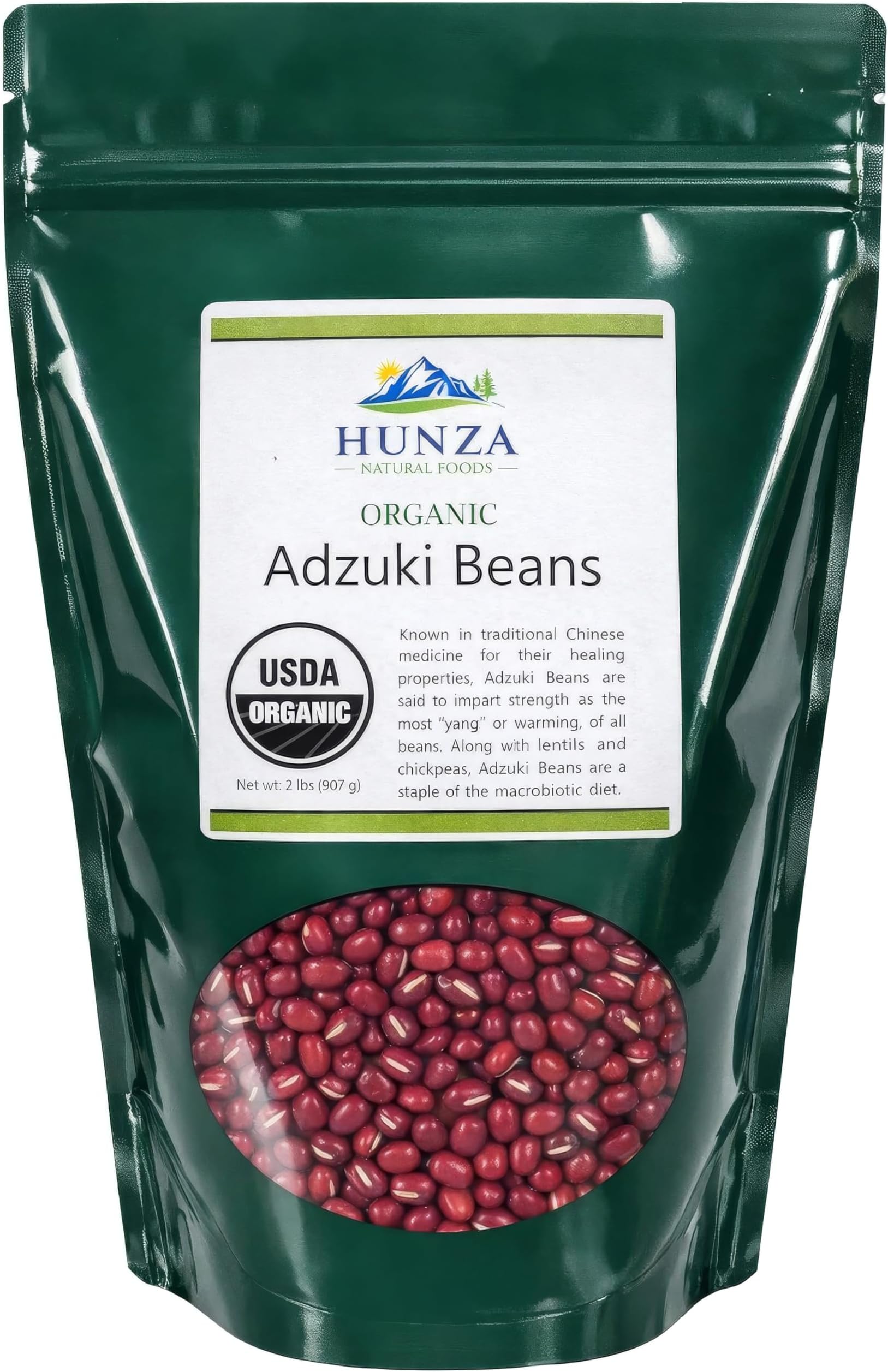 Hunza Organic Adzuki Beans (2 lbs)