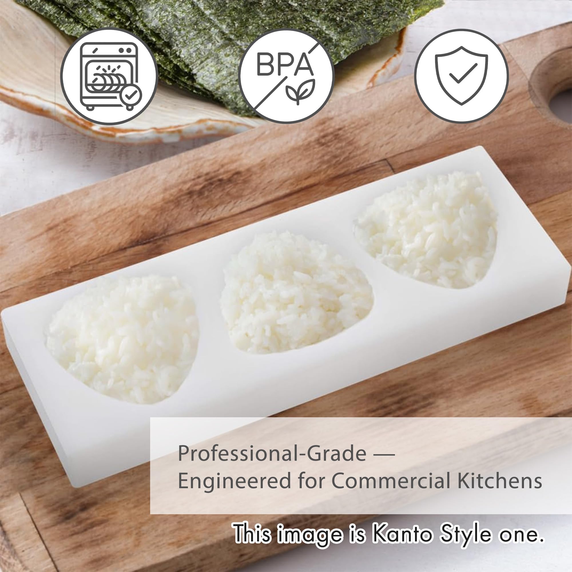 rice ball様② Amazon.com | Triangle Musubi Rice Ball Maker different size