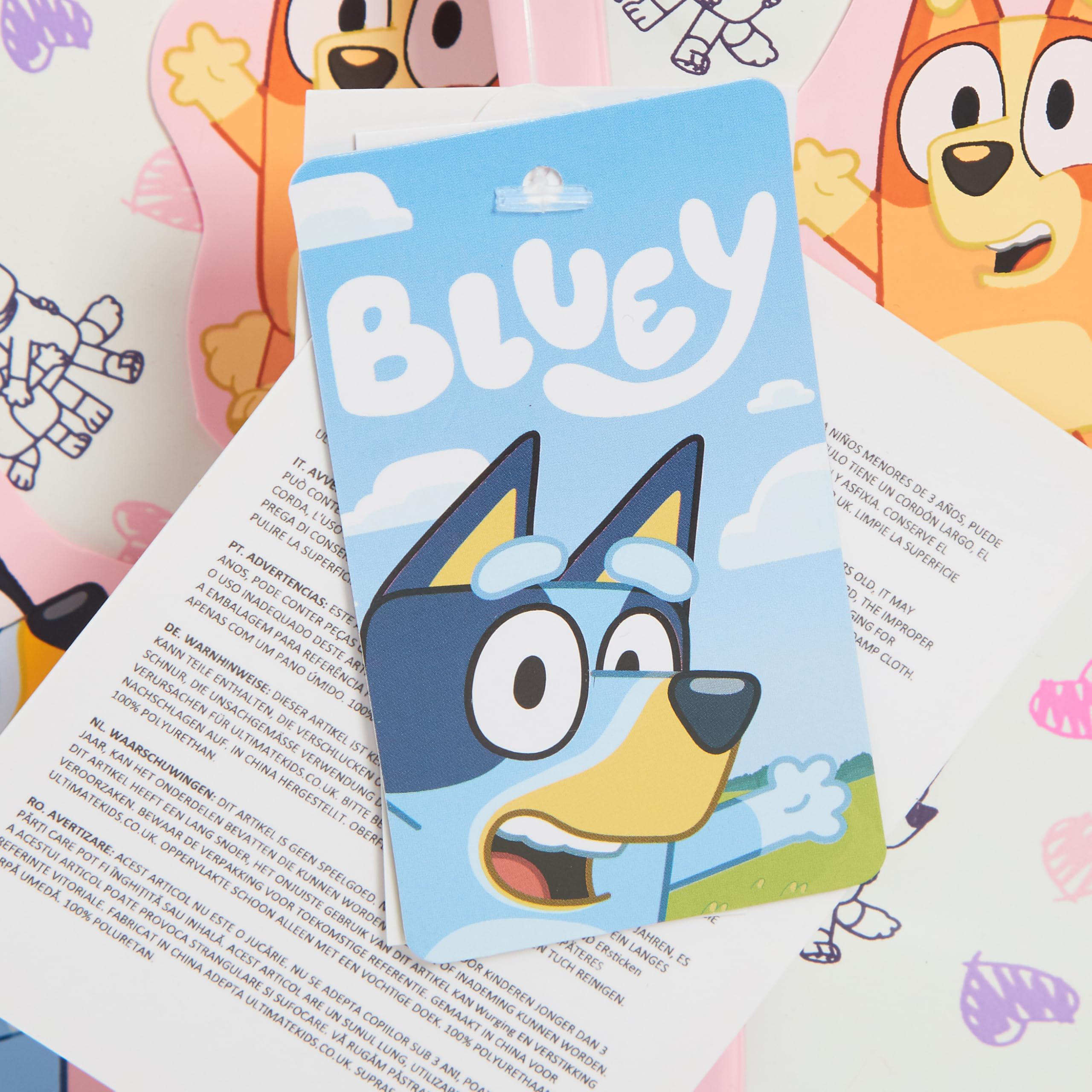 Bluey Bottes de pluie en caoutchouc pour filles