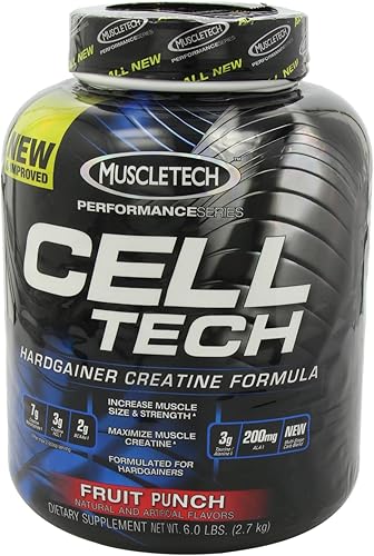 Miniatura 9 de Suplemento nutricional de creatina en polvo Muscletech Cell Tech Performance Series para fisicoculturistas hardgainers MT-CE-270-03 1 1