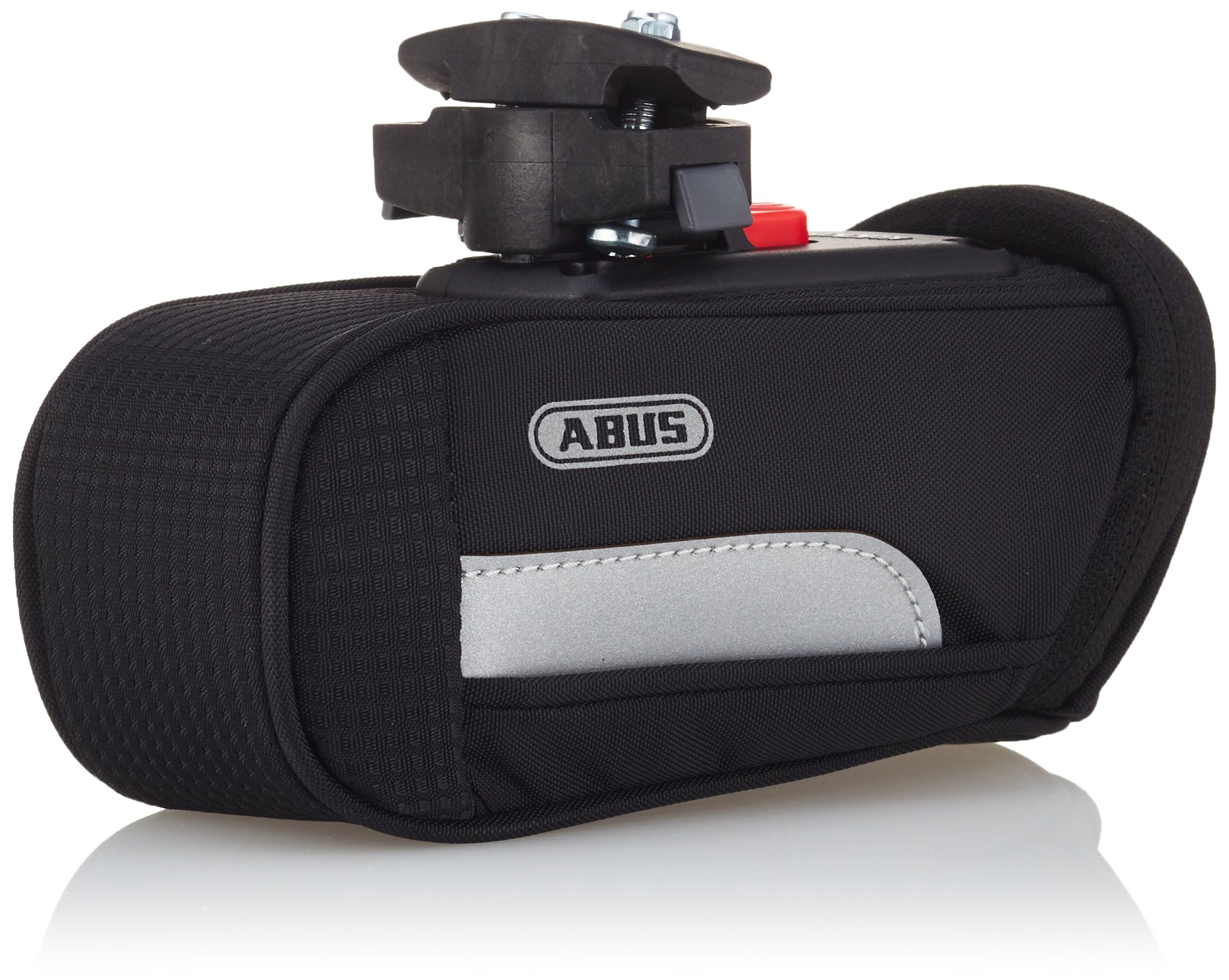 ABUS Borsa da Sella Oryde ST 2085 KF - Borsa da Bicicletta con Copertura Antipioggia - 145 mm x 75 mm - capacità 0,7 Litri, Nero