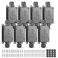 Vista 9 de Caja de Conexiones - Paquete de 4 Cajas de Conexiones Eléctricas IP65 Impermeables de 2 Vías PG9, Cajas Eléctricas, Carcasa para Proyectos
