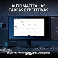 Vista 4 de Logitech MX Keys S - Teclado inalámbrico, perfil bajo, escritura silenciosa y precisa fluida, teclas programables, retroiluminación, Bluetooth, USB