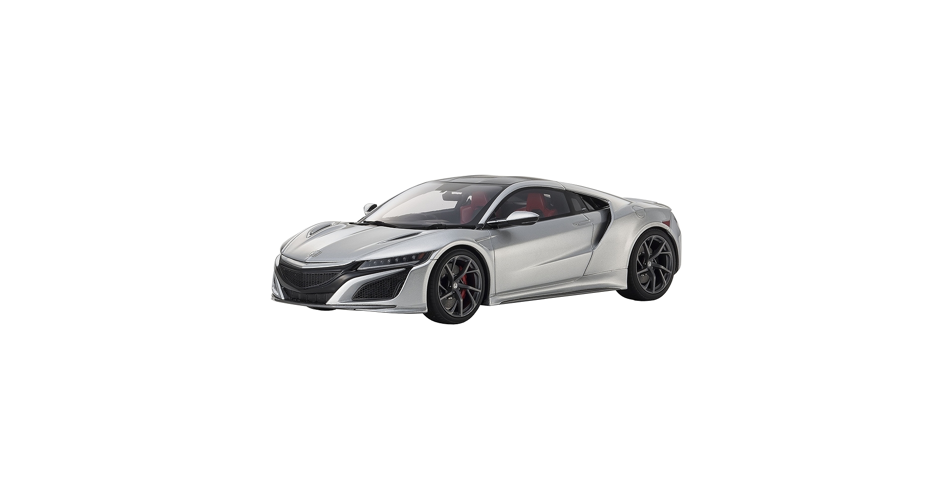 京商 samurai 1/18 Honda NSX シルバー ミニカー 1/18 Samurai Kyosho Honda Acura NSX in Silver from 2020