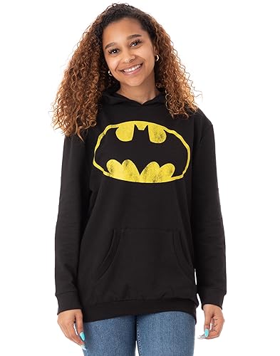 Batman Distressed Logo Women's Hoodie