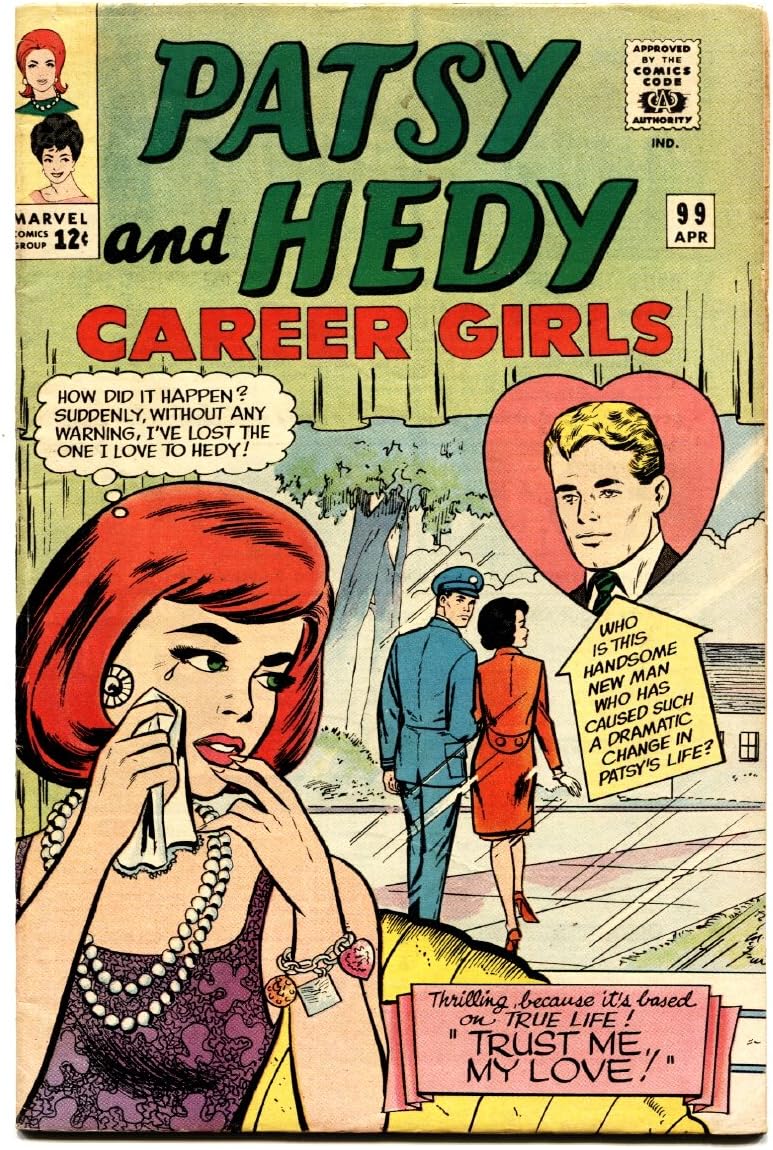 PATSY AND HEDY #99 comic book 1965-MARVEL COMIC-PAPER DOLL FASHION