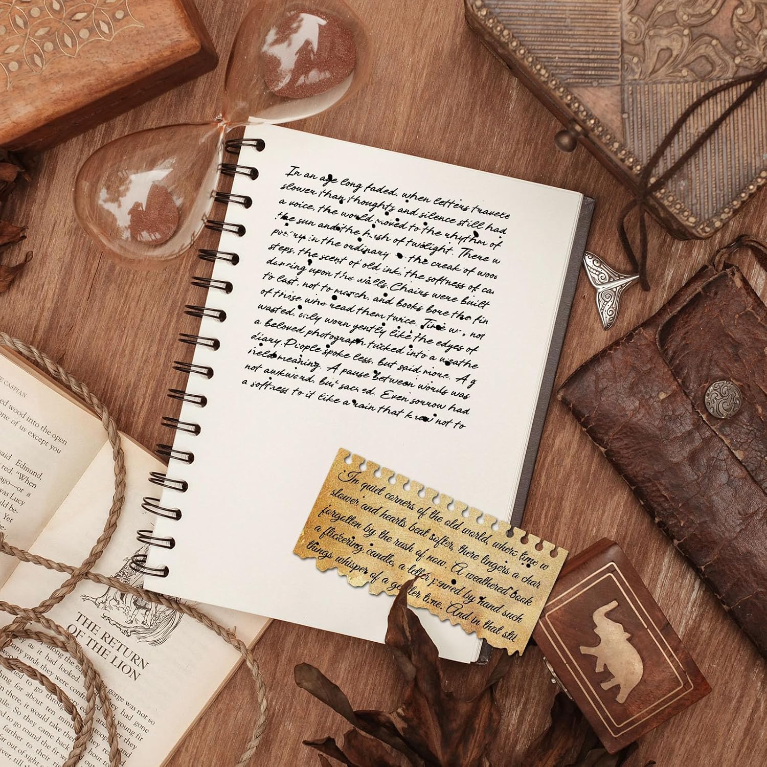 GLOBLELAND 2 Sheets Text Background Clear Stamp for Scrapbooking Newspaper Texture Silicone Stamps Handwritten Background Transparent Stamp Set for Card Making DIY Embossing Journaling