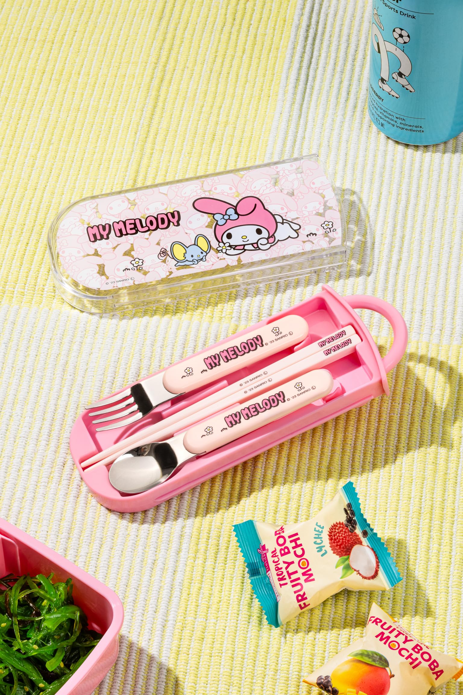 Amazon.com | My Melody Utensil Set - Includes Reusable Fork, Spoon