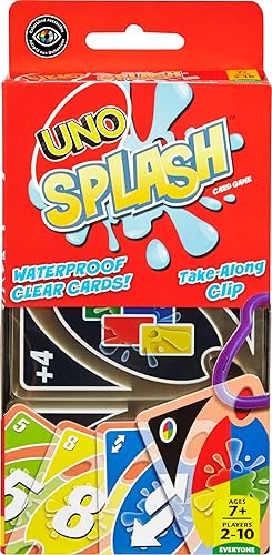 Juego de cartas UNO SPLASH disponible en Yaxa Colombia