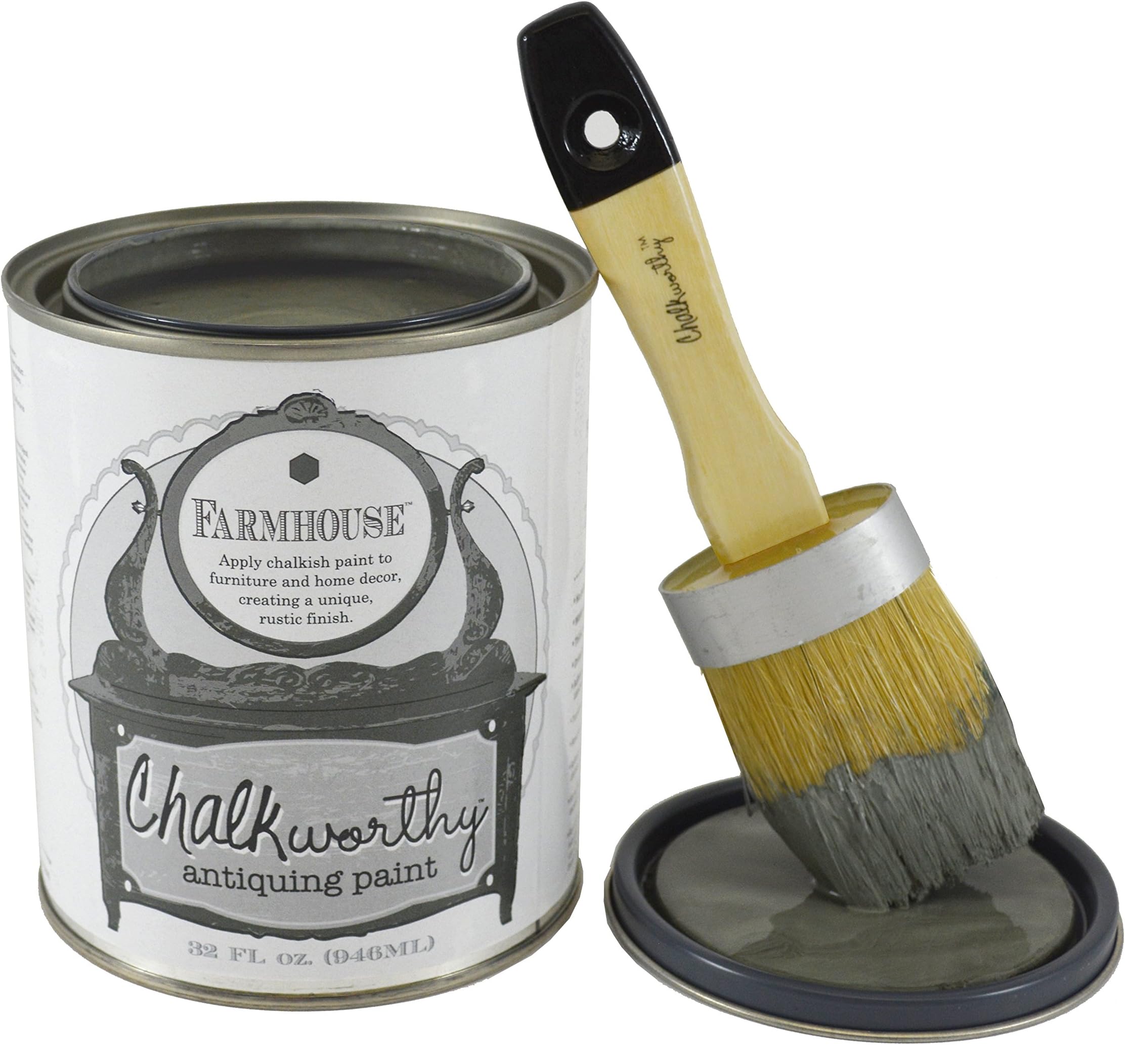 Giani Granite FG-CW FMHSE QT Chalkworthy Antiquing Paint-Farmhouse Quart, 32 oz