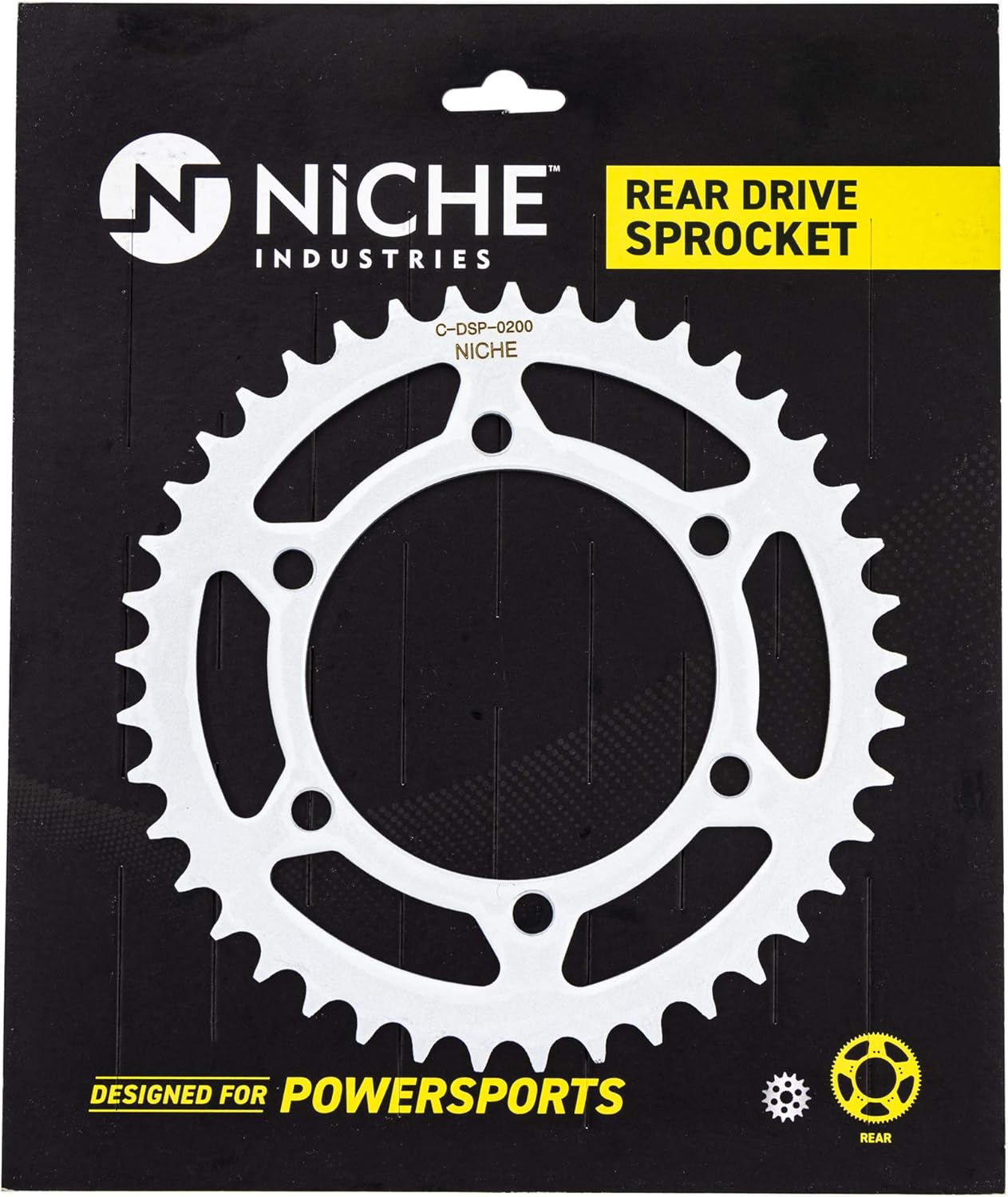 NICHE Drive Sprocket Chain Combo for Kawasaki Ninja 500 EX500 GPZ500 Front 16 Rear 41 Tooth 520V-X X-Ring 104 Links