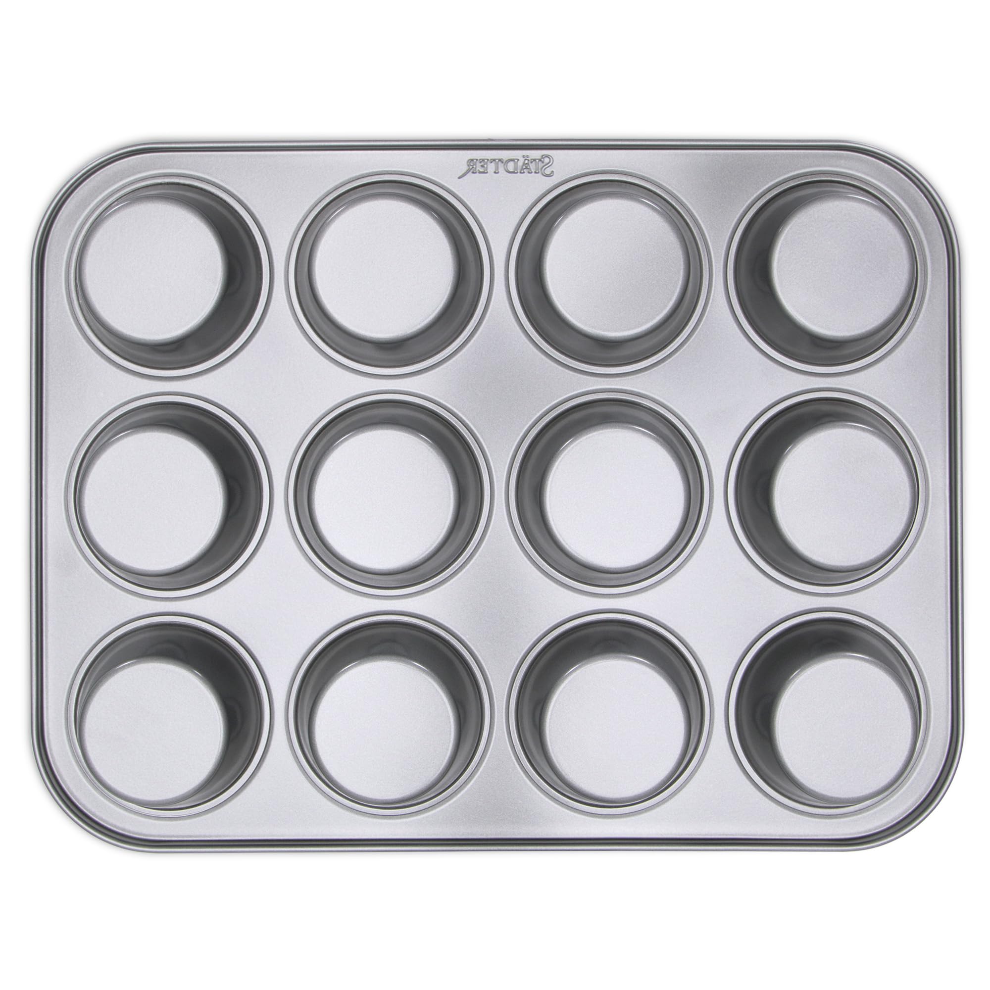 Städter Moule à Muffins, métal, Gris, 35 cm