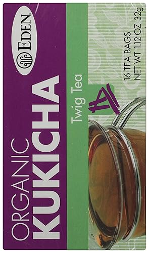 Miniatura 6 de Eden Té ramita, bolsas de té, kukicha, cajas orgánicas de 1.12 oz