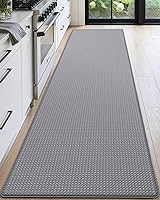 Vista 43 de DEXI Alfombrillas de Cocina Acolchadas Anti Fatiga, 17x59, Alfombra de Pasillo para Estar de Pie Impermeable, Espuma Viscoelástica Cómoda Acolchada