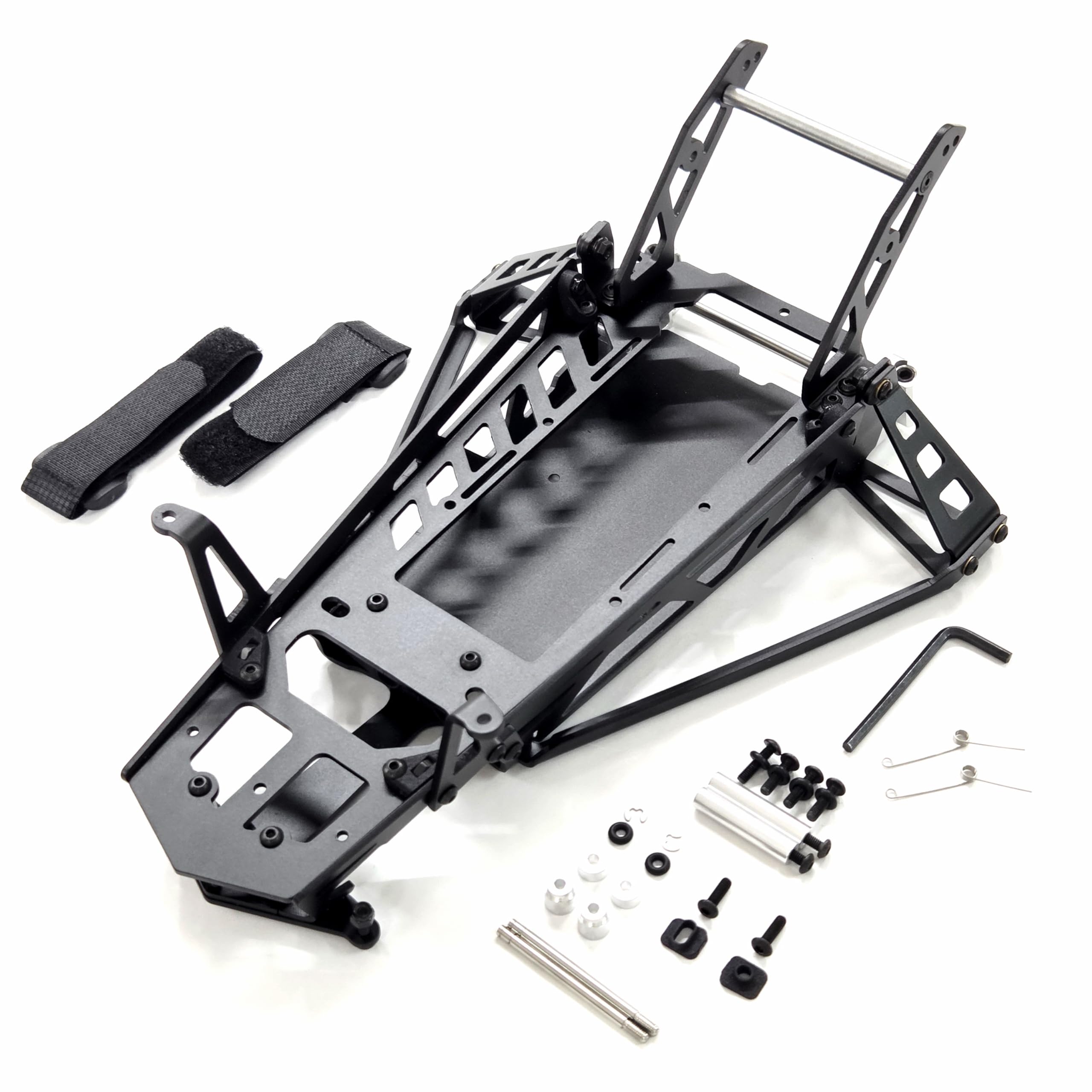 グラスホッパー・ホーネット用アルミシャーシ Amazon | Kingfly 超軽量アルミシャーシ タミヤ 1/10 グラス