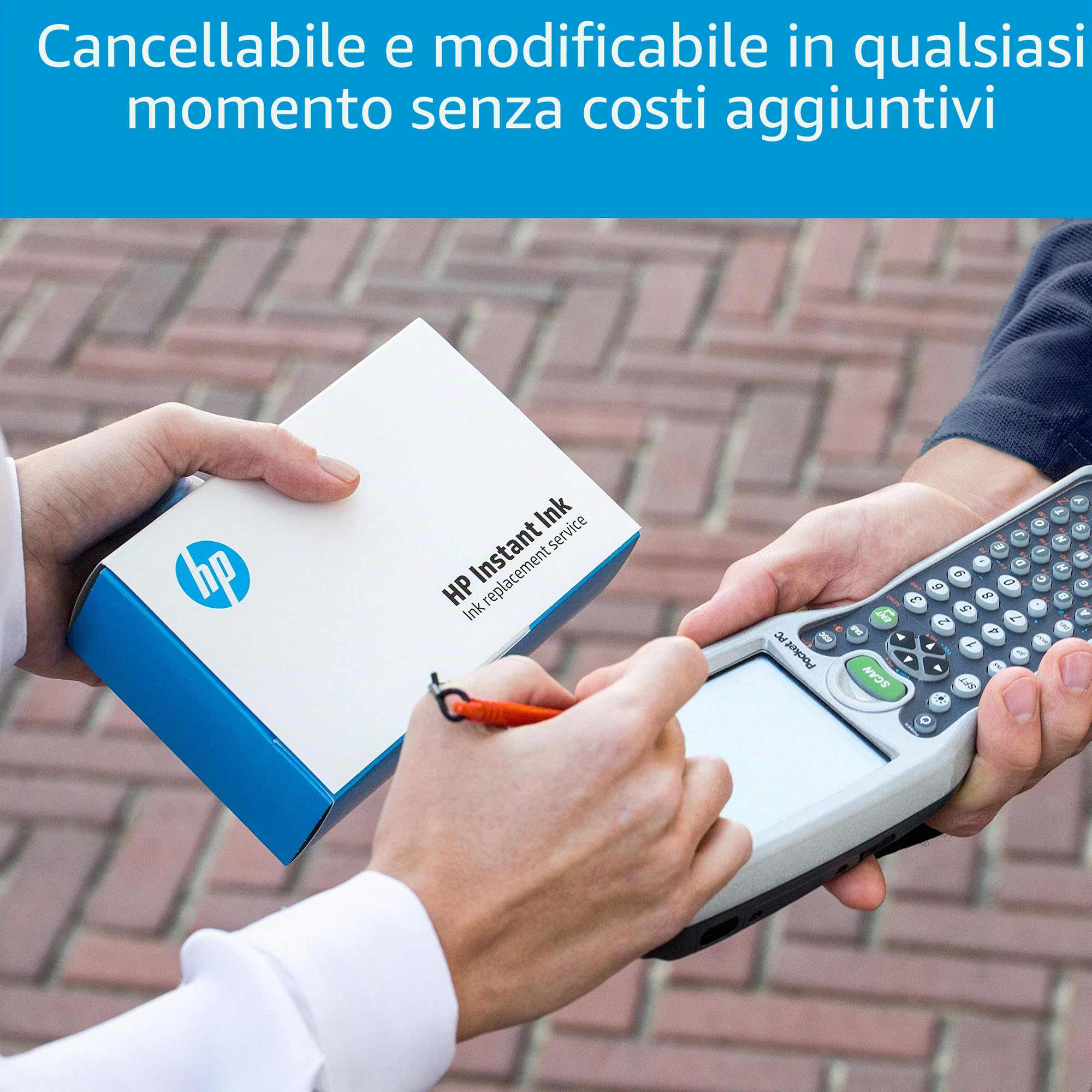 HP Officejet 3830 All-in-One Stampante multifunzione a getto di inchiostro (A4, stampante, fotocopiatrice, Scanner, Fax, WLAN, USB, 4800 x 1200) F5R95B Nero