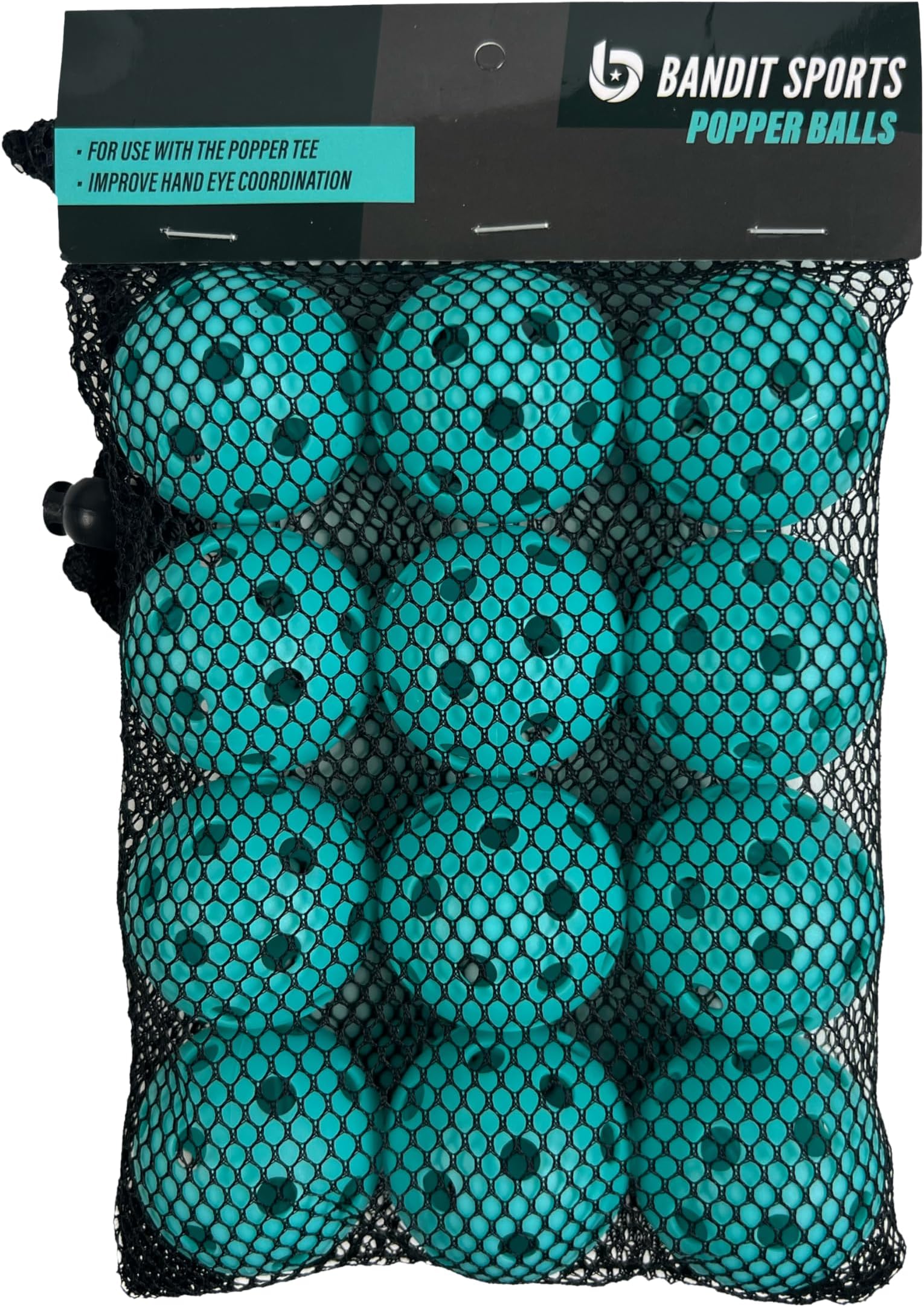 Popper Mini Plastic Baseballs, Made of Impact Resistant and Rebounding Material, Practice Baseballs for Baseball & Hitting Ball Training (Pack of 12 Mini Baseball Training Balls)