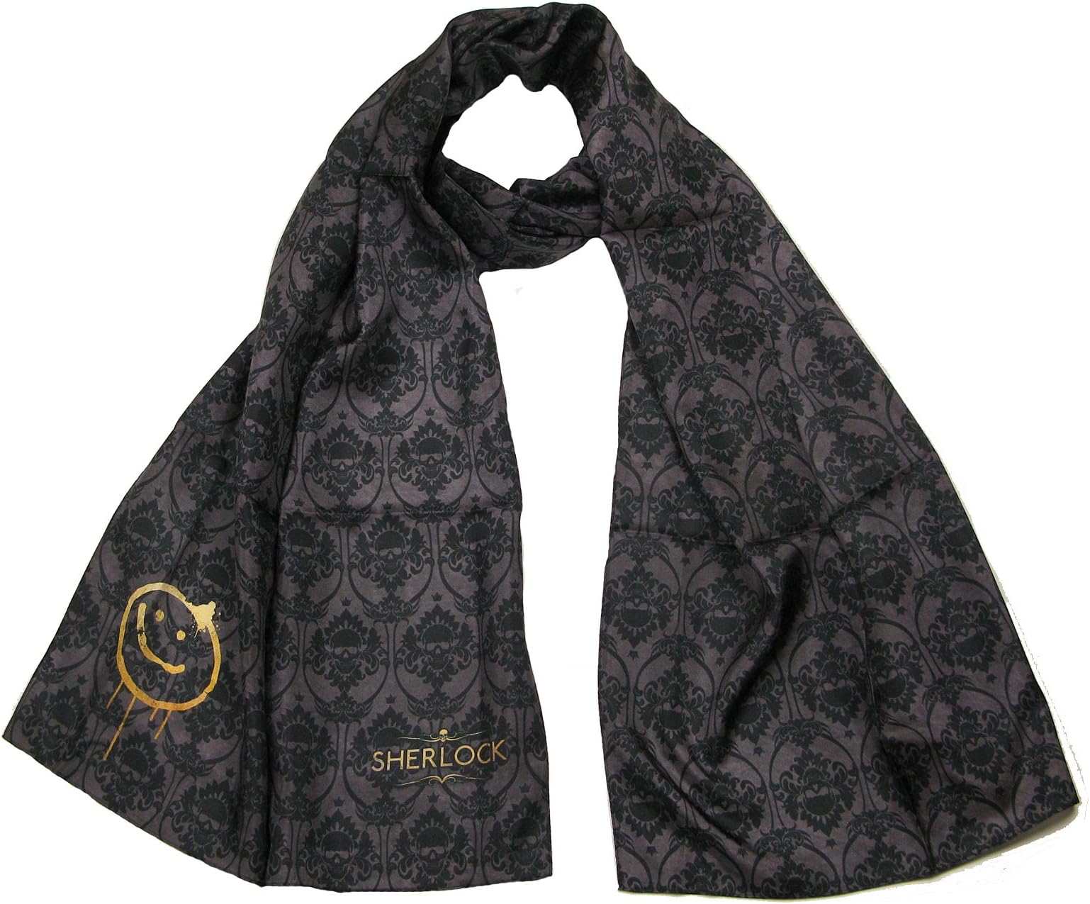 Moriarty 100% Silk Scarf (Andrew Scott's Jim Moriarty) - Official BBC Sherlock Scarf by LOVARZI