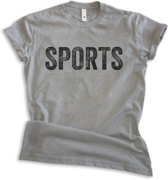 EVERTREE CLOTHING Sports T-Shirt, Unisex Womens Mens Shirt, Baseball Shirt, Football Shirt, Softball Shirt
