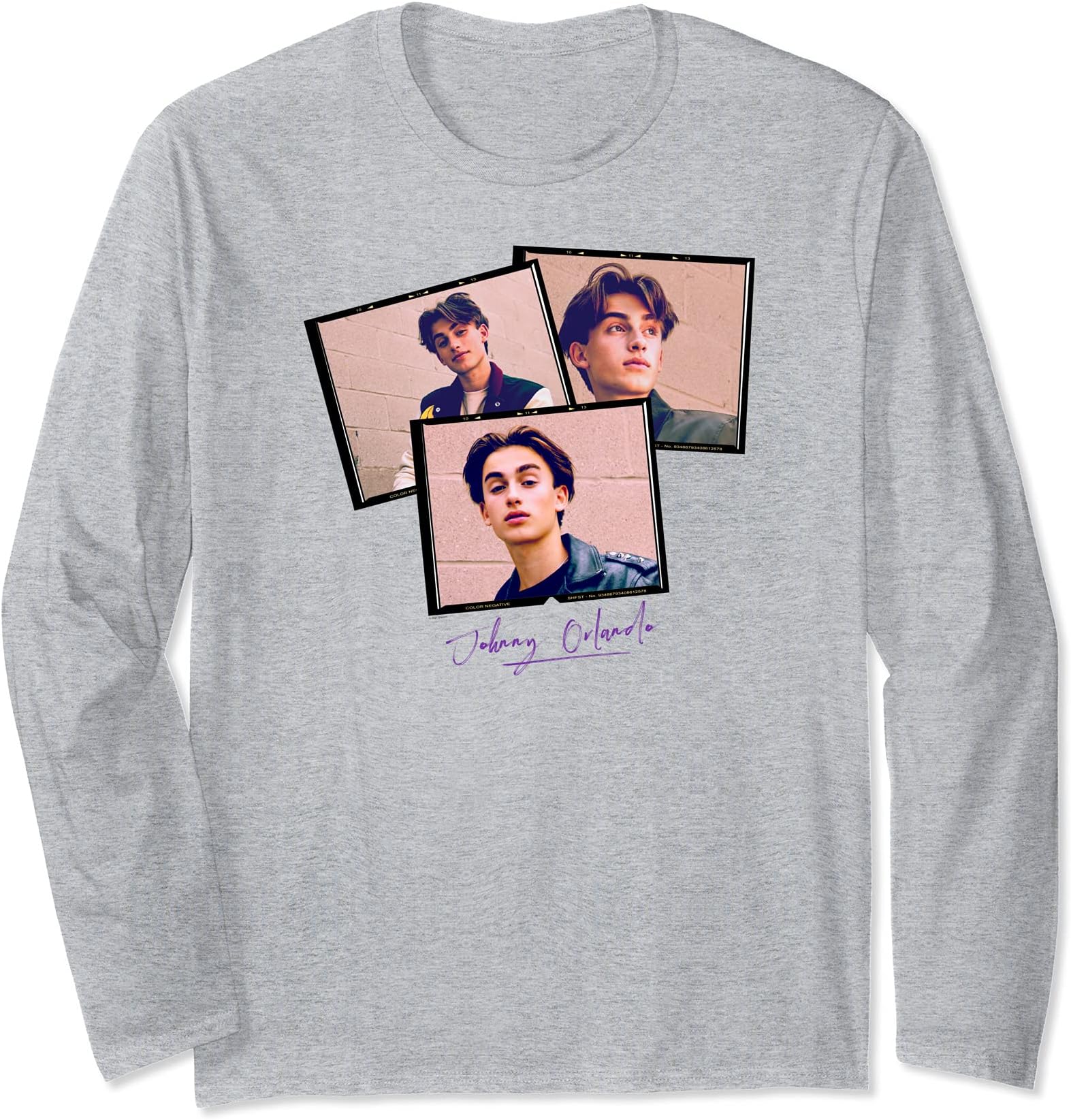 Johnny Orlando Three Photo set Long Sleeve T-Shirt