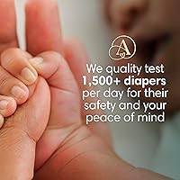 Vista 8 de Pampers Amore, talla 2 (10-22 libras), 74 unidades, nuestro mejor pañal