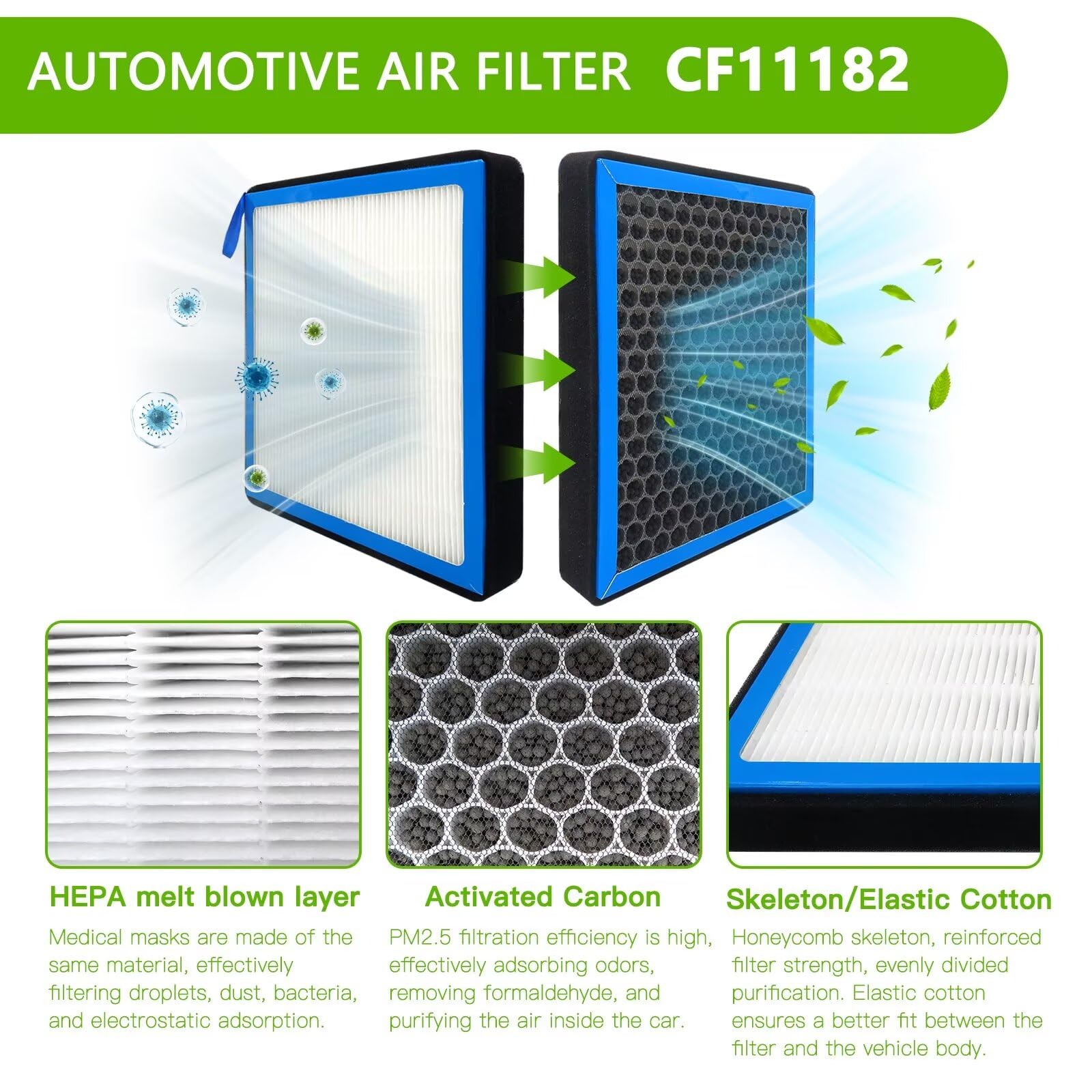 FILTRO DE AR CABINE CIVIC G10 - Honda Shori