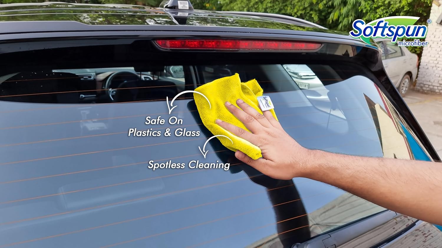 Diwali Sale Softspun Microfiber Cloth 40X40 Cms Multi-Color - Thick Lint &Amp; Streak-Free Multipurpose Cloths - Automotive Microfibre Towels For Car Bike Cleaning Polishing Washing &Amp; Detailing…