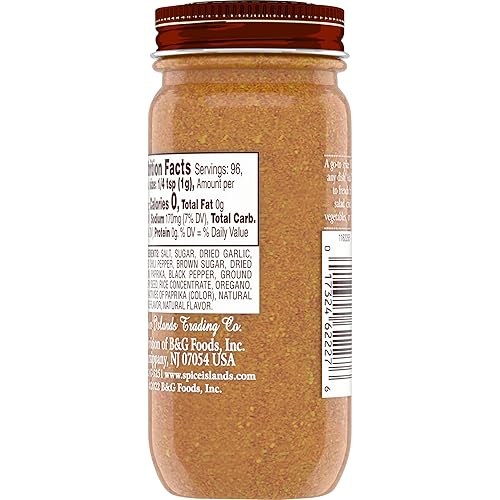 Miniatura 10 de Spice Islands Mezclas de condimentos multiusos, ajo ahumado, 3.4 onzas