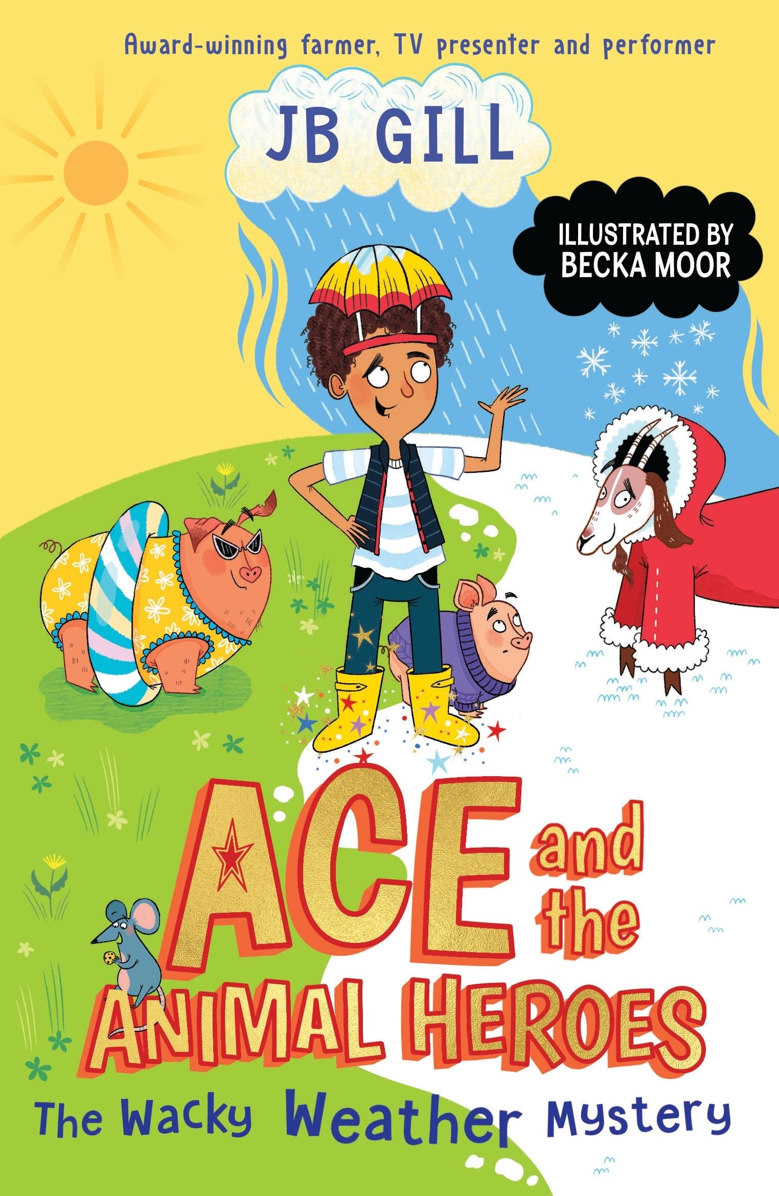 Ace and the Animal Heroes The Wacky Weather Mystery by JB Gill PAPERBACK