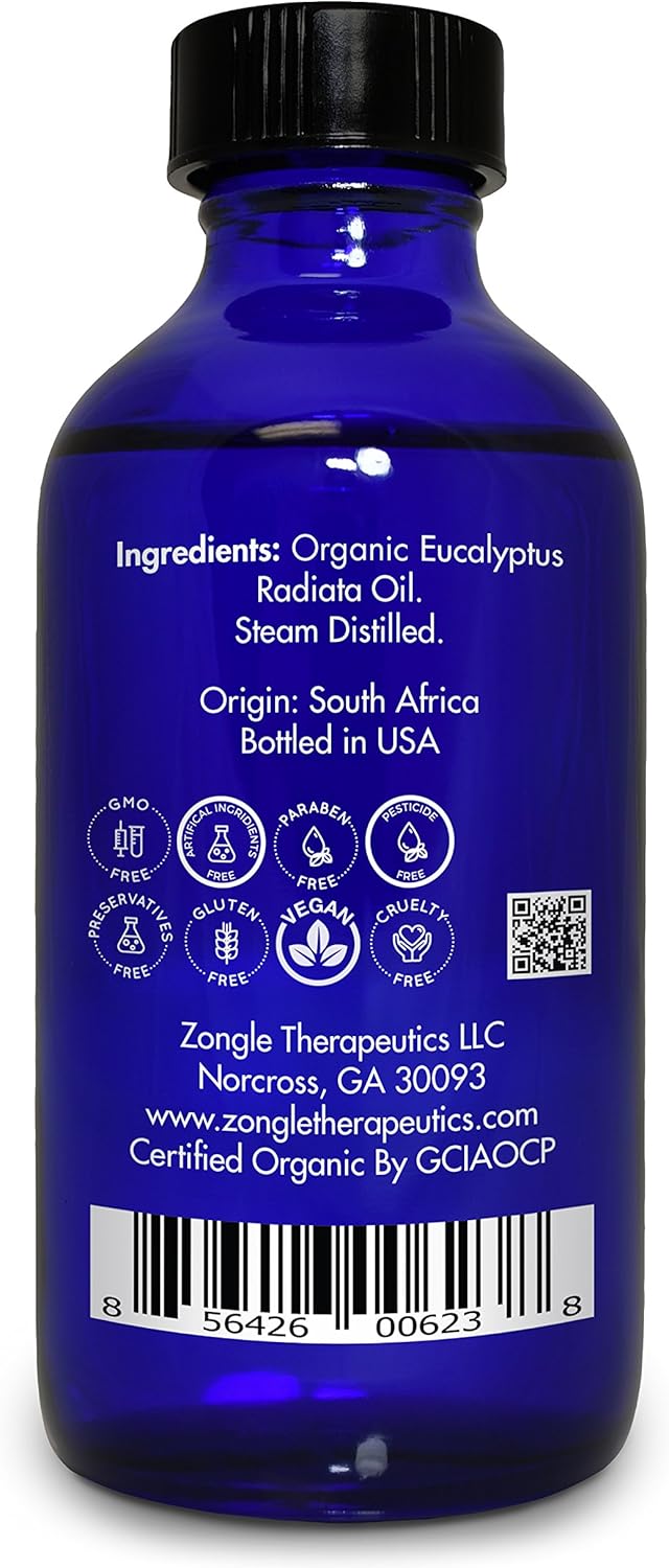 Zongle Eucalyptus Oil, Eucalyptus Radiata, 1 OZ BigaMart