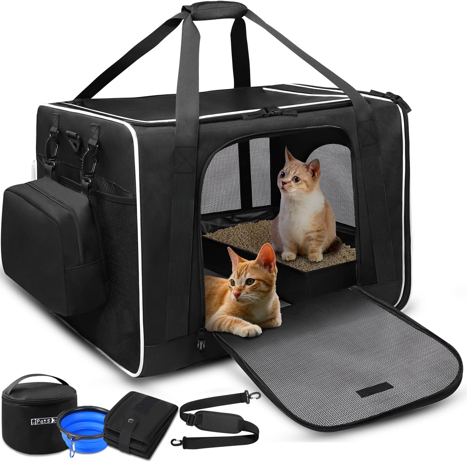 Sport Pet Car Seat Pet Crate with Divider Pet Supplies