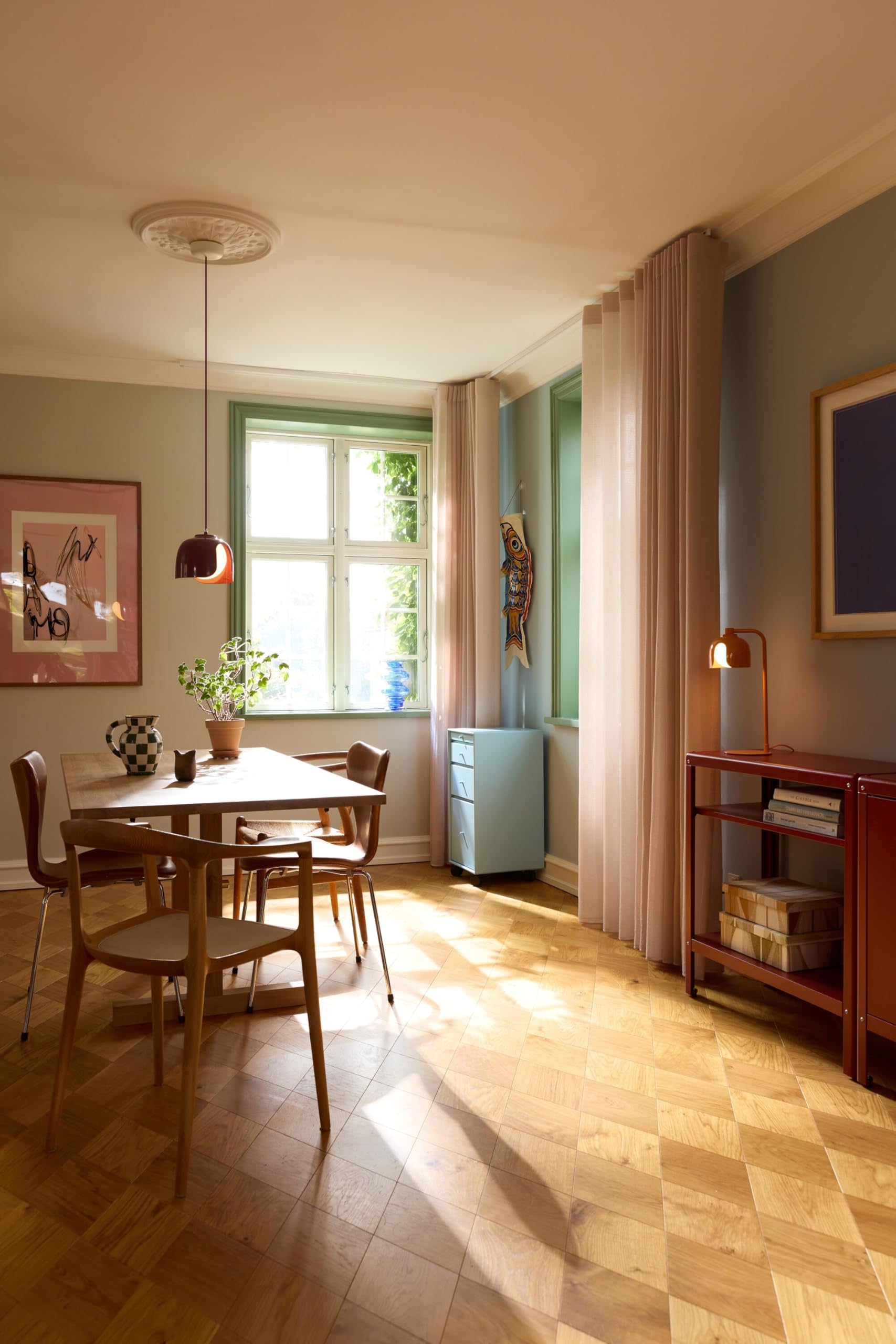 Osram Decor Corolle Pendant E27 Red