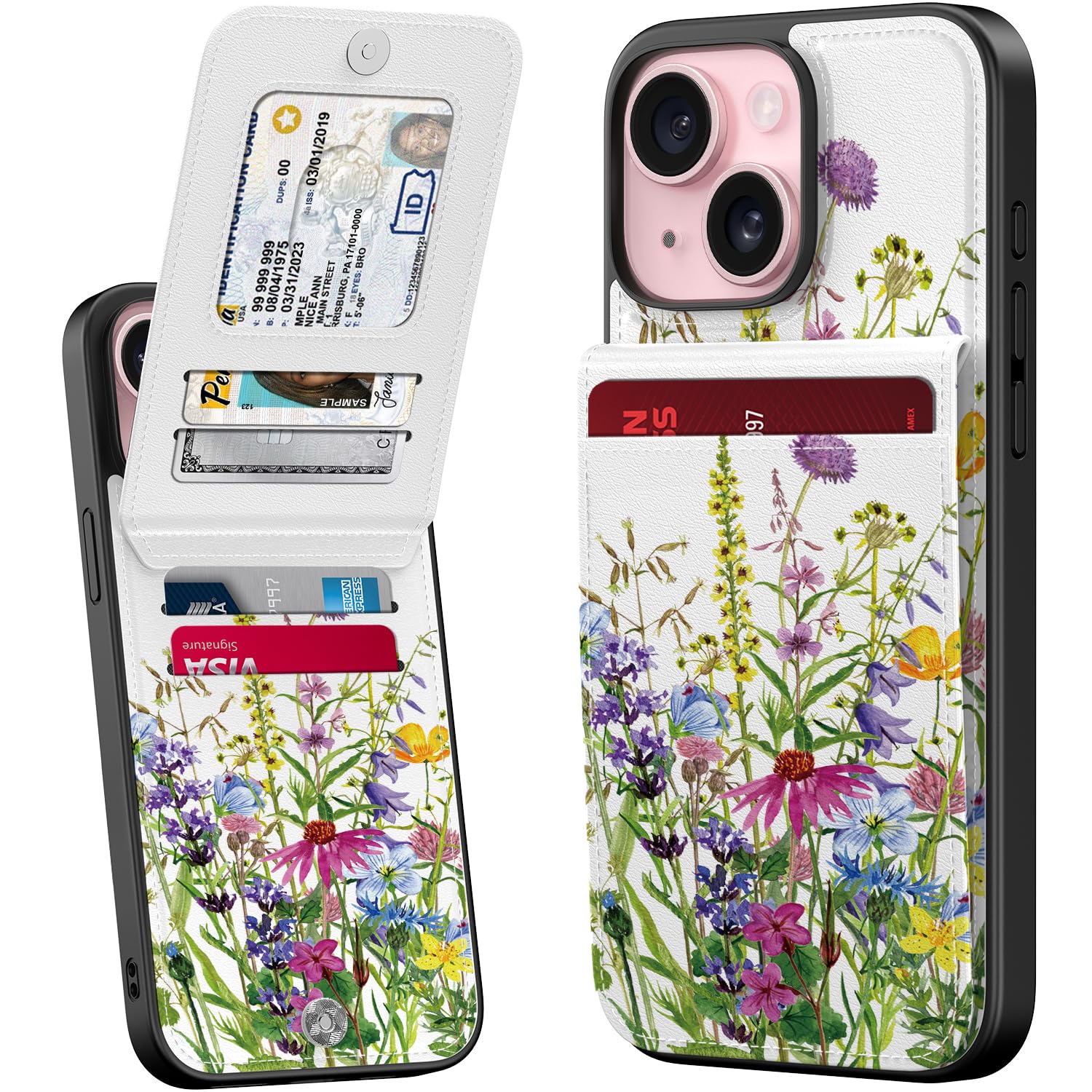 Photo 1 of bemal iPhone 14 Wallet Case with Card Slots