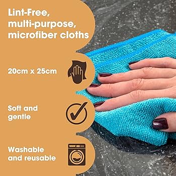 All Purpose Pack 10 Microfiber Cloths Rags Window Glass Towel Custom Cleaning Cloth Lint Free Kitchen Cloth
