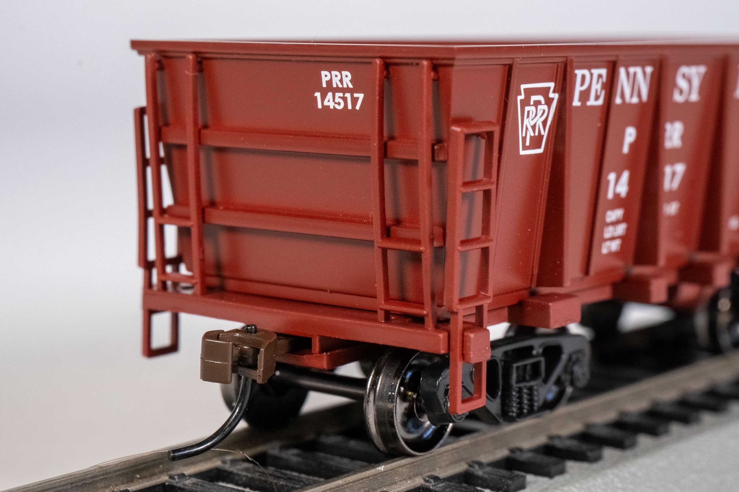Bachmann Industries #14517 Pennsylvania toskańska czerwona ruda samochód (pociąg ze skalą specjalną)