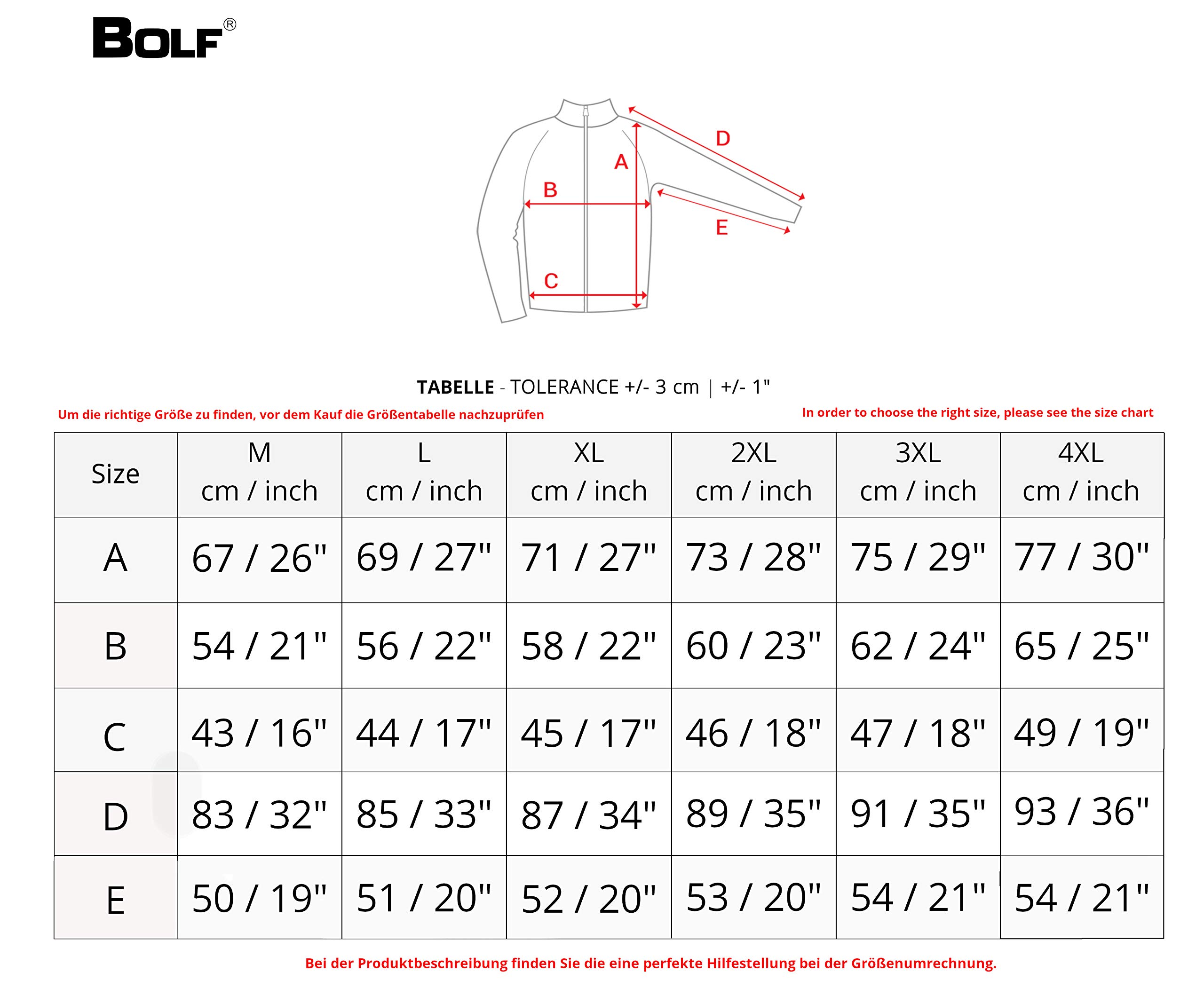 BOLF Homme Veste de transition ? capuche Imperméable Blouson zippé Fonctionnel Coupe-vent Étanche Sport de Trekking Respirant Outdoor Style 4D4